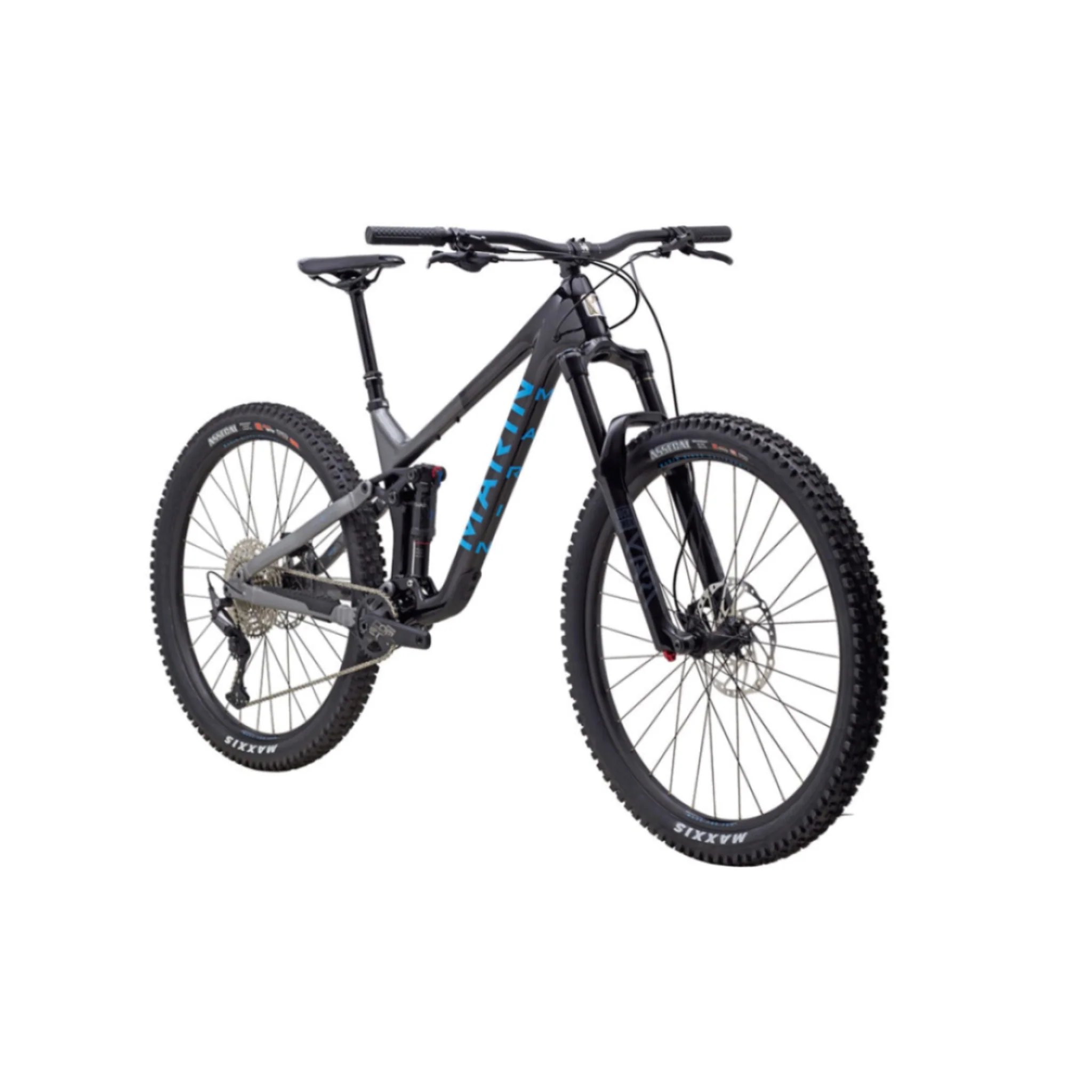 Marin Alpine Trail C1 Enduro Bike Gloss Black/Blue - Image 2