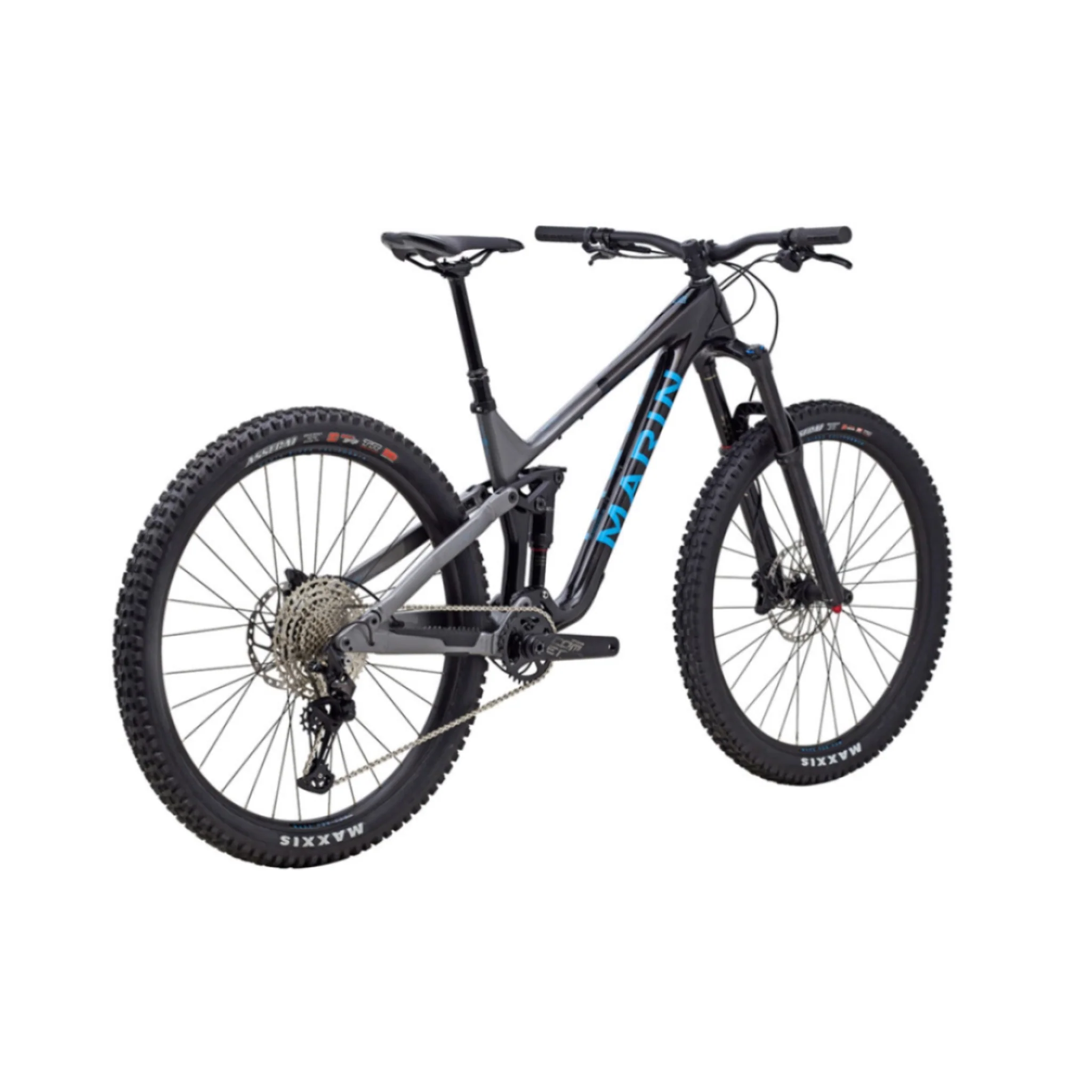 Marin Alpine Trail C1 Enduro Bike Gloss Black/Blue - Image 3