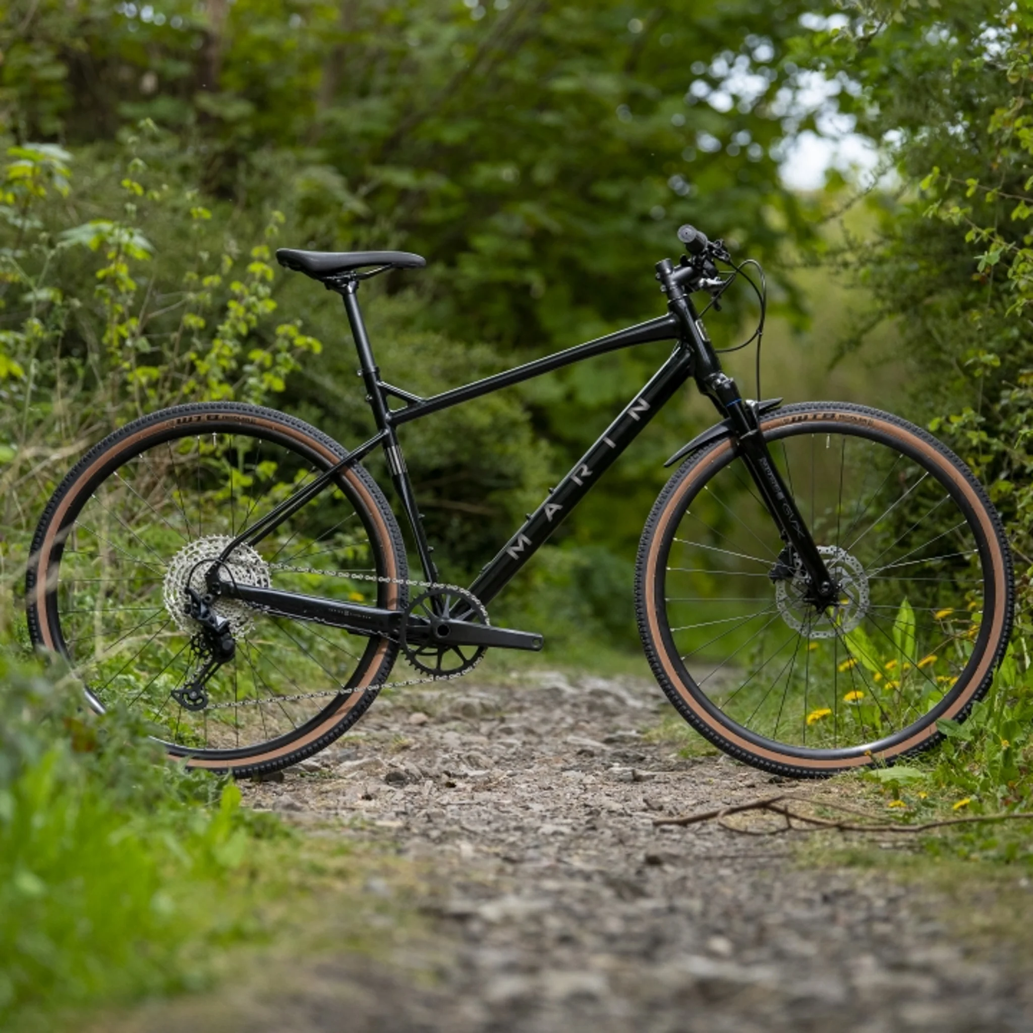 Marin DSX FS Flat Bar Gravel/Beyond Road Bike Black Grey - Image 3