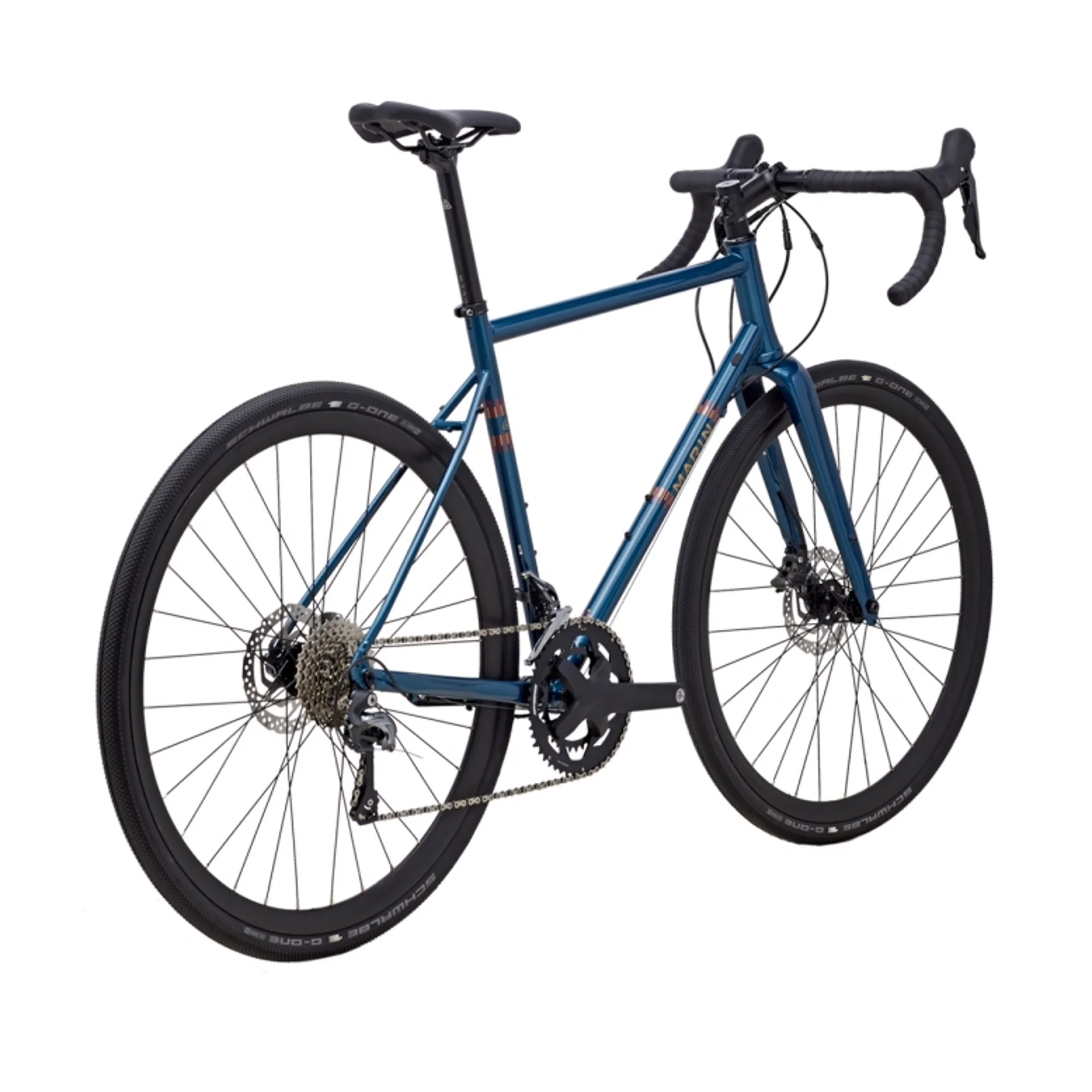 Marin Nicasio 2 Gravel Bike Satin Blue/Green/Orange - Image 3