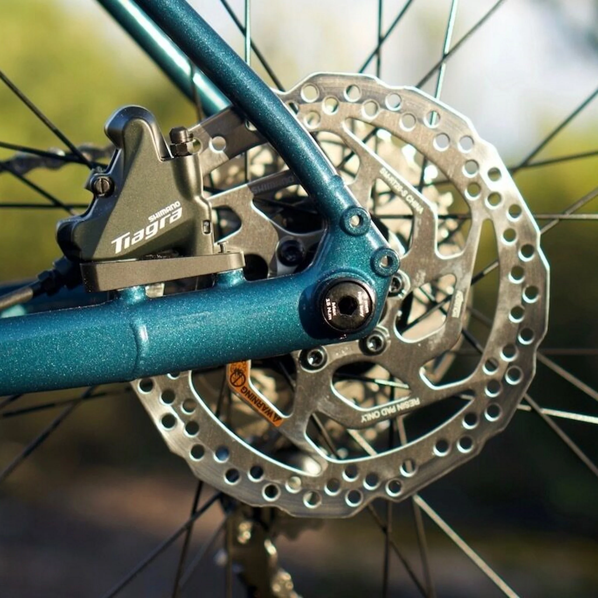 Marin Nicasio 2 Gravel Bike Satin Blue/Green/Orange - Image 6
