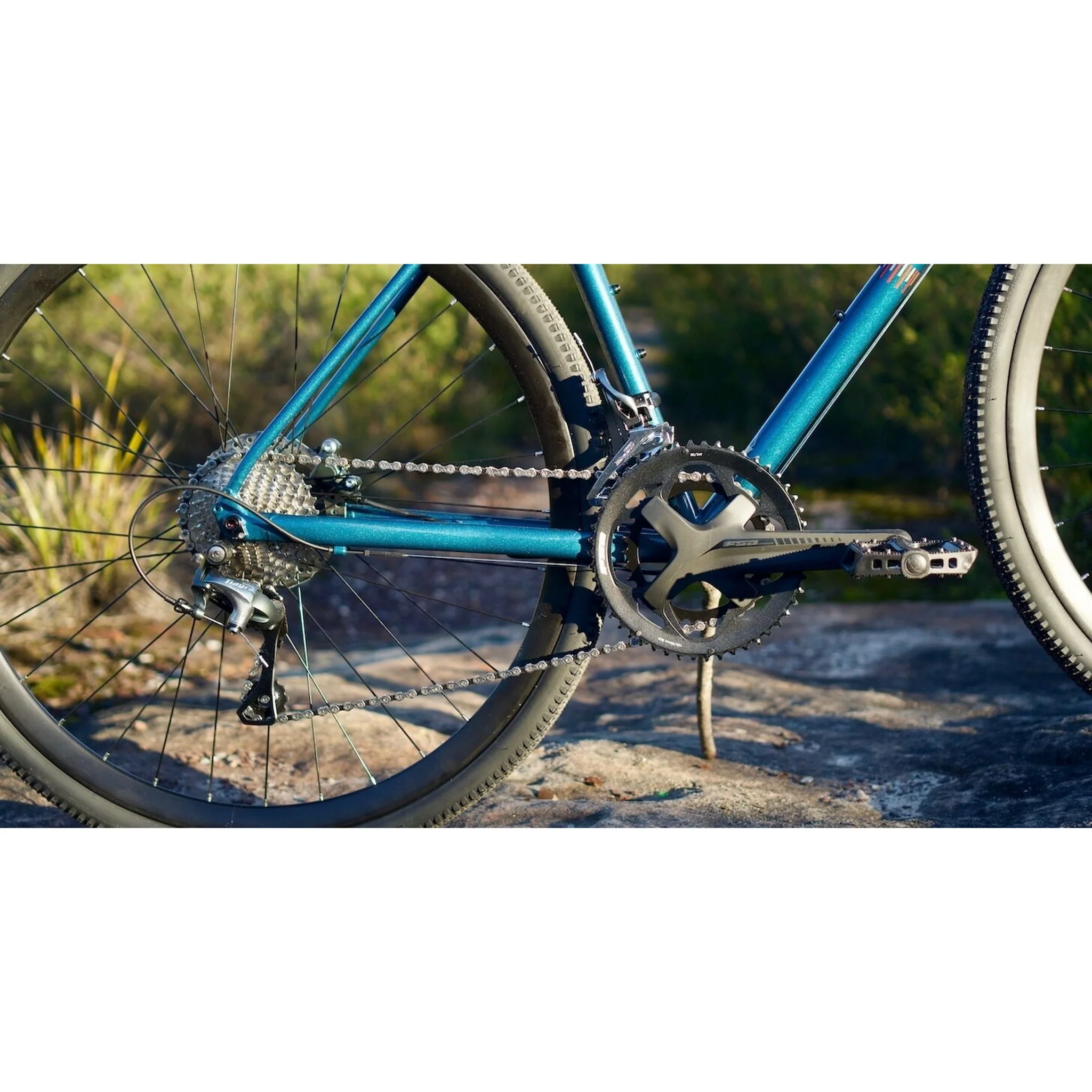 Marin Nicasio 2 Gravel Bike Satin Blue/Green/Orange - Image 8