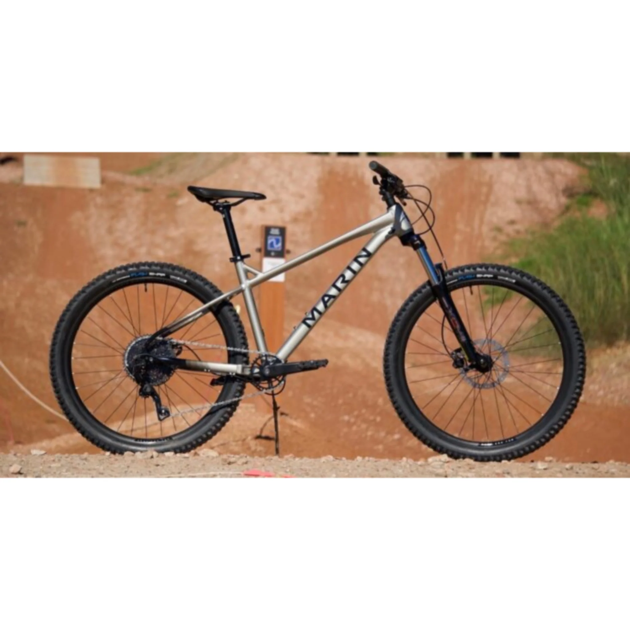 Marin San Quentin 1 Trail/Dirt Jump Bike Grey/Black - Image 3