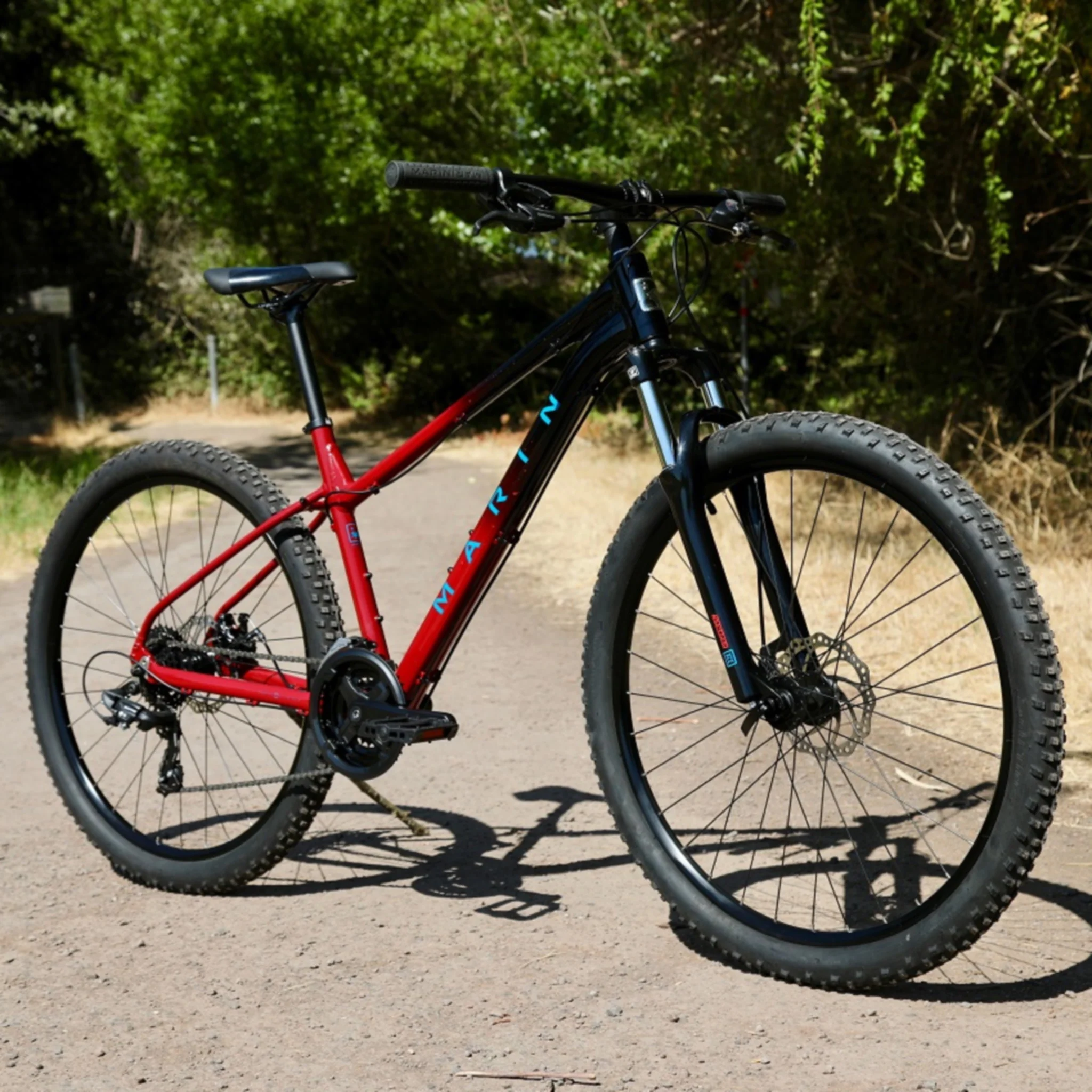 Marin Wildcat Trail 1 Women's Hardtail Mountain Bike Maroon - Image 2