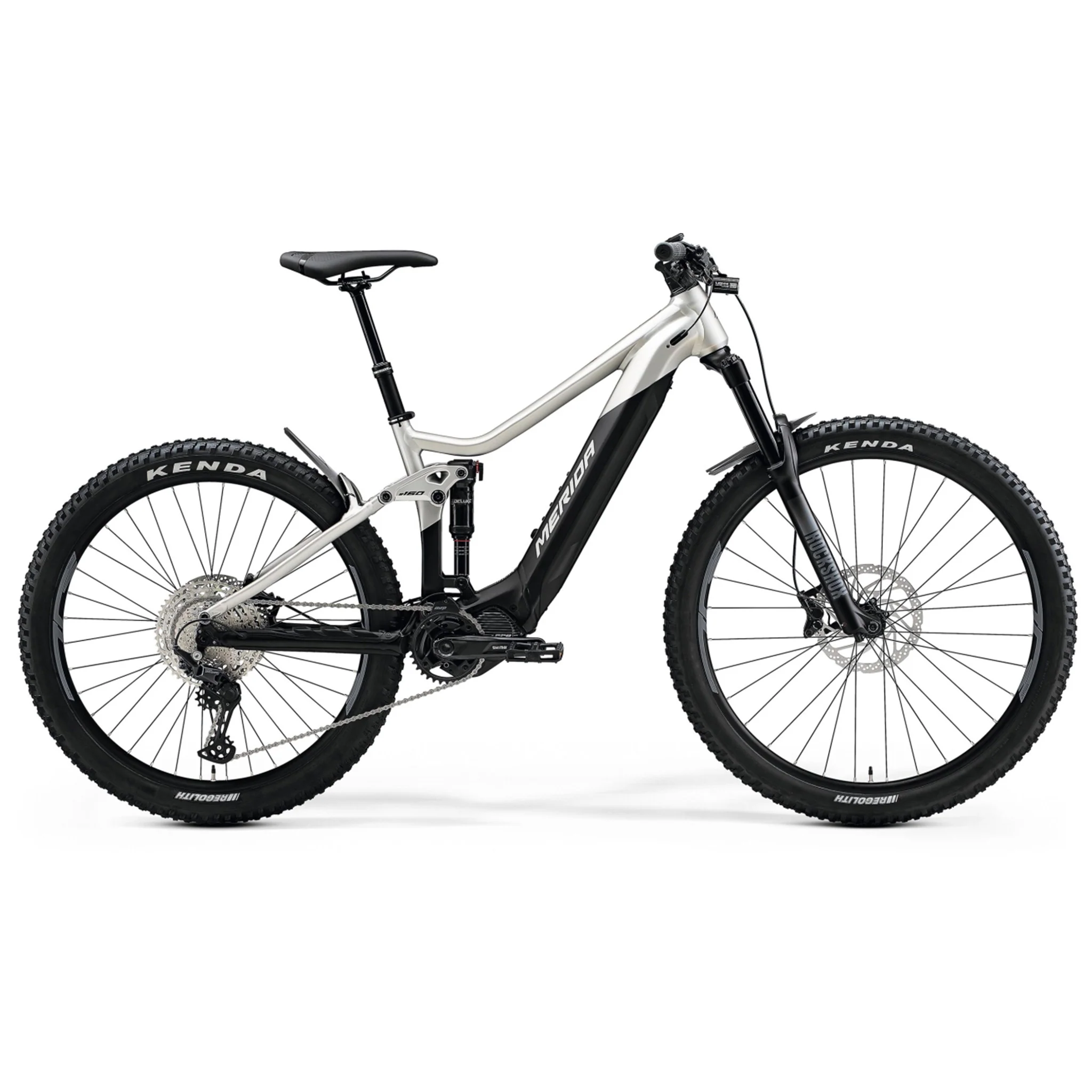 Merida eOne Sixty 500 Electric Enduro Bike 630wh Battery (XS/504wh) Matt Titan/Black