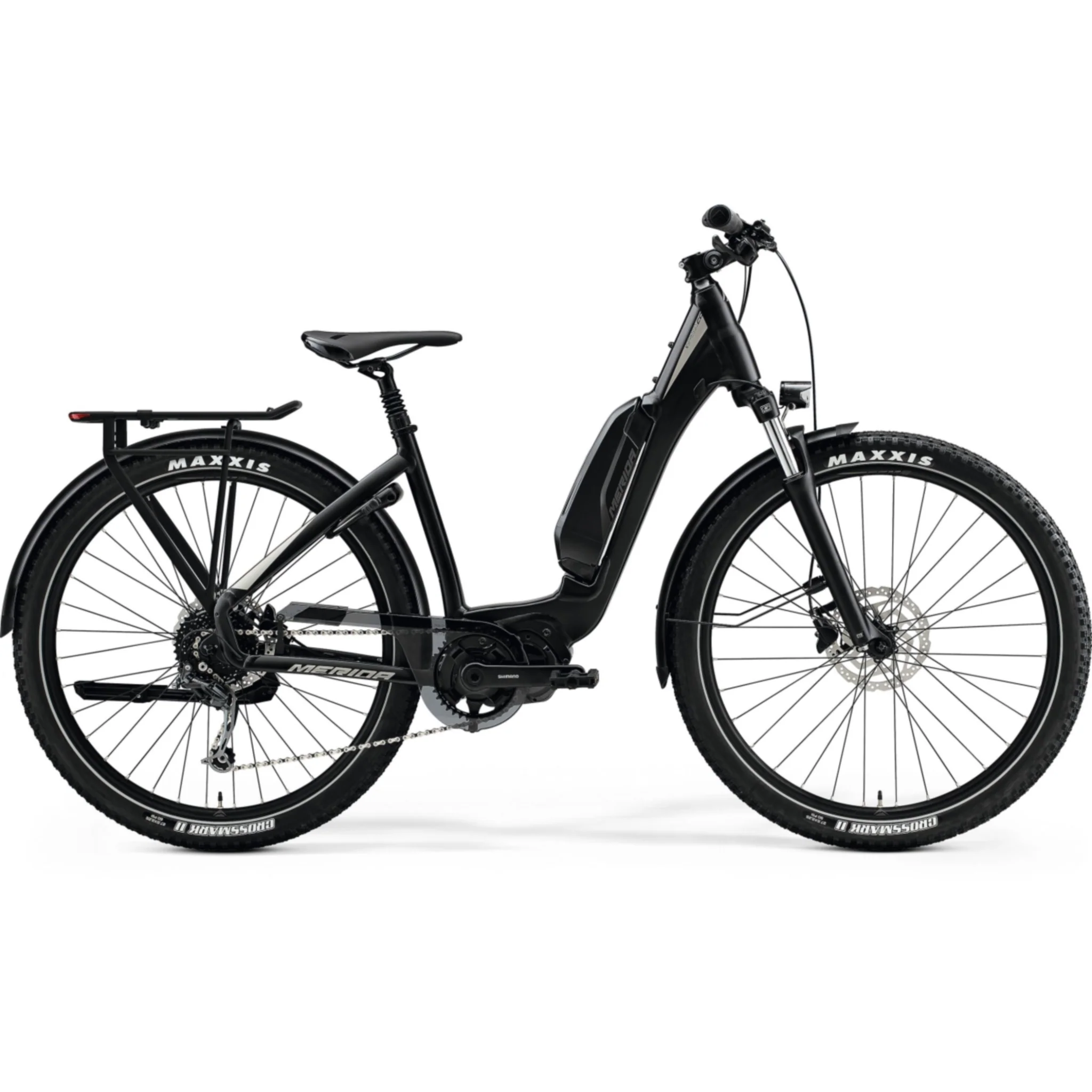 Merida Espresso CC 400SE EQ Electric Trekking Bike 504Wh Battery E6100 Motor Silk Black/Titan