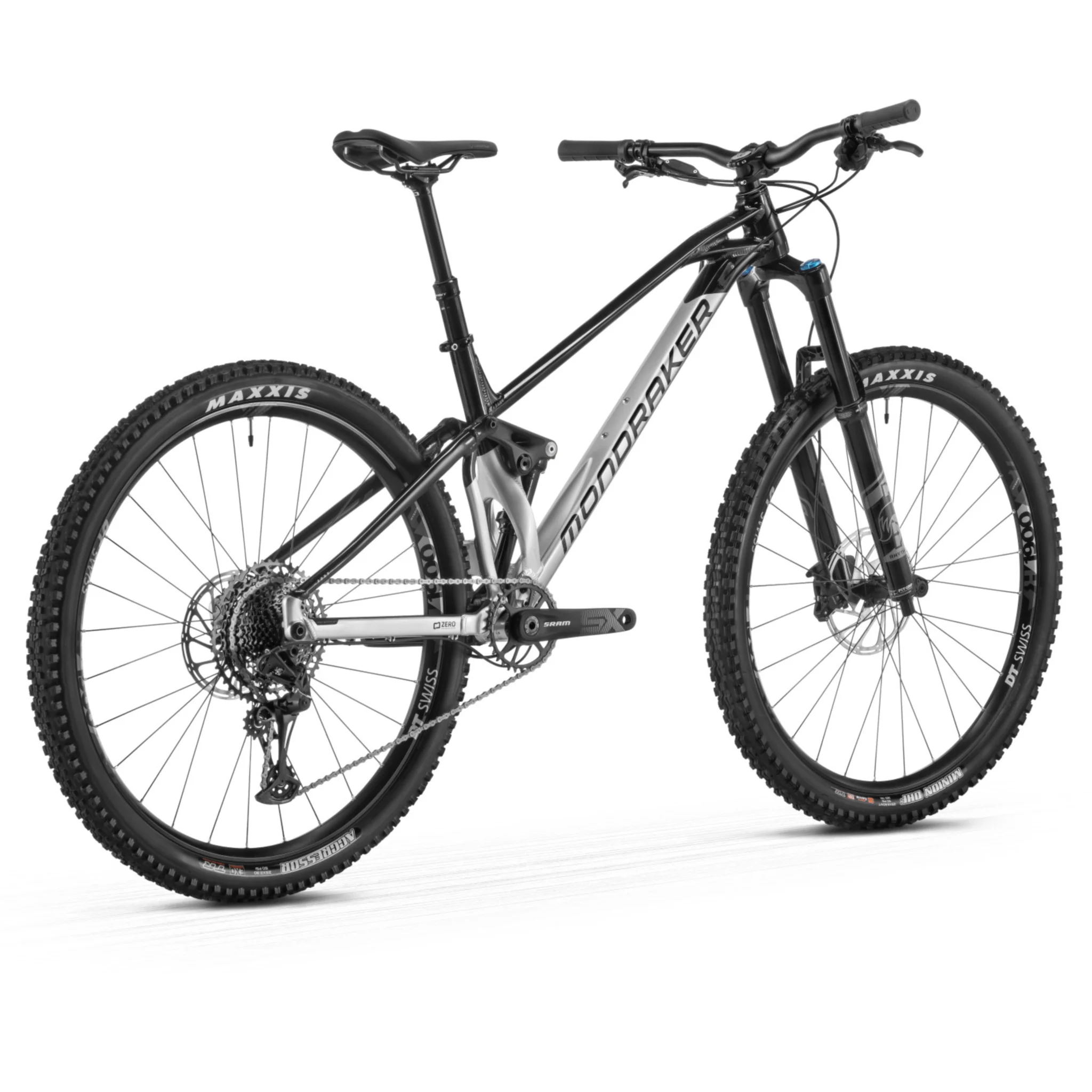 Mondraker Foxy Racing Enduro Bike Silver/Black - Image 3