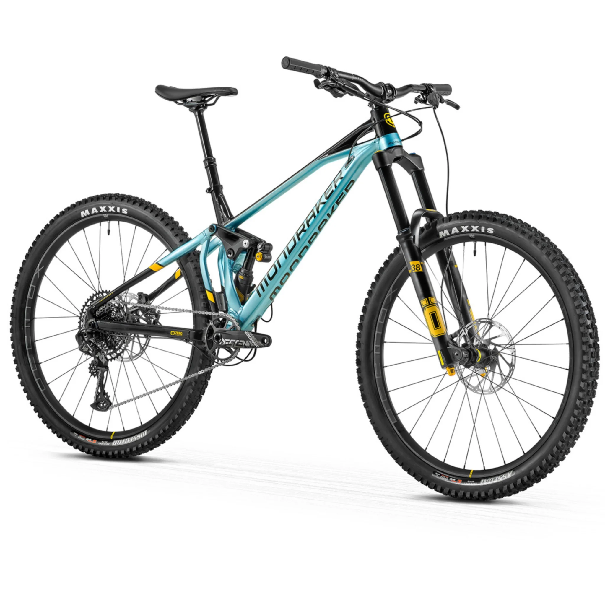 Mondraker Superfoxy R Enduro Bike Blue/Black - Image 2
