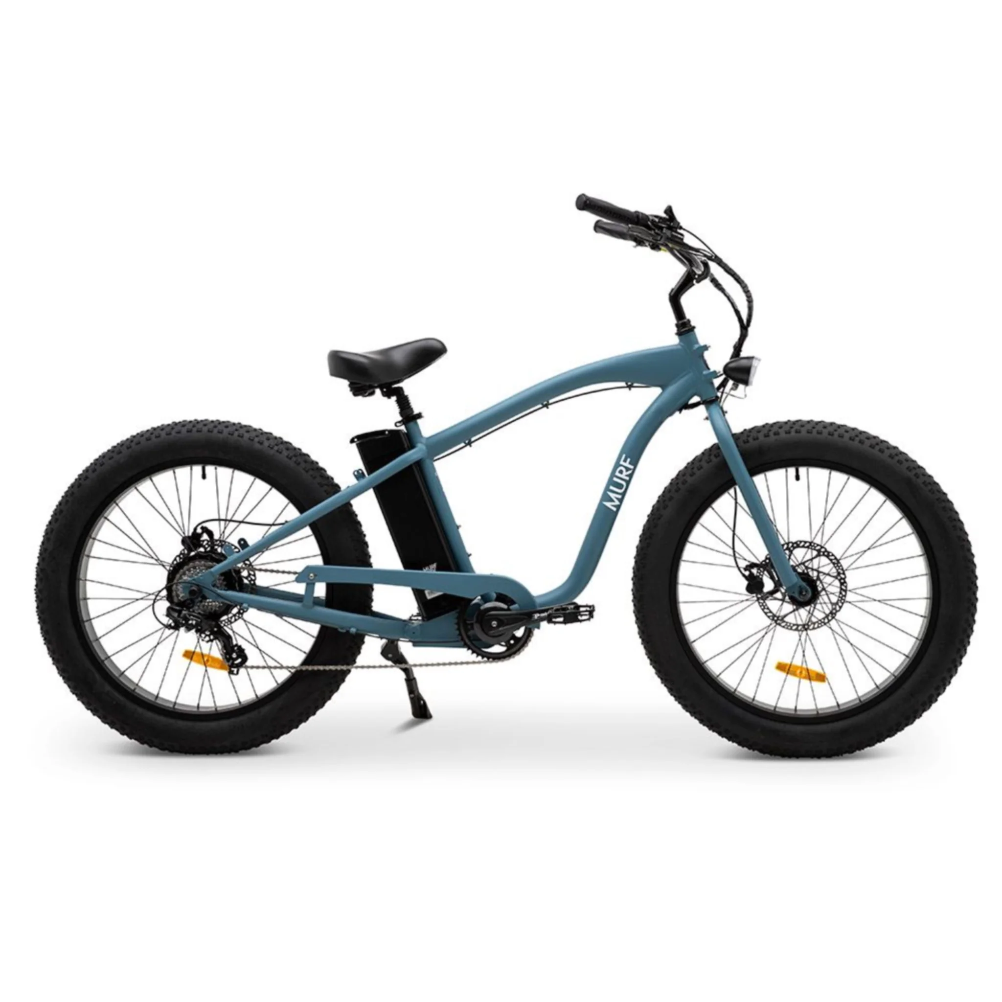 Murf 'The Fat Murf' Electric Cruiser Bike 1040Wh Battery Denim - Image 2