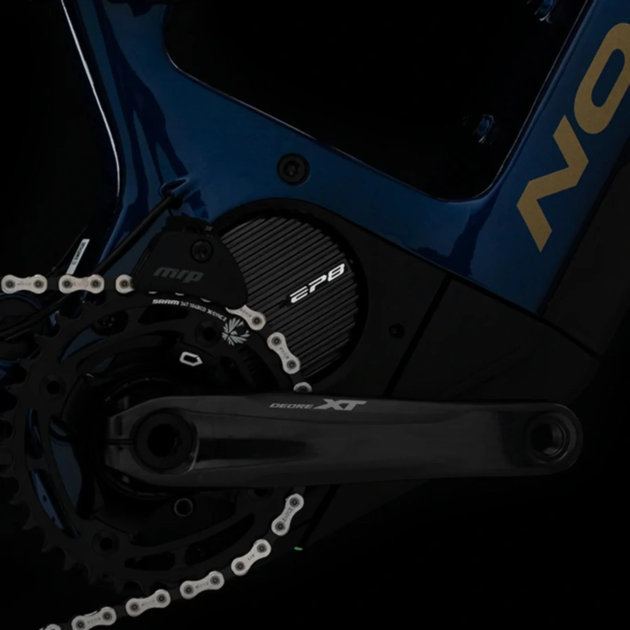 Norco Sight VLT C1 Electric Enduro Bike 720Wh Battery Blue/Copper - Image 3