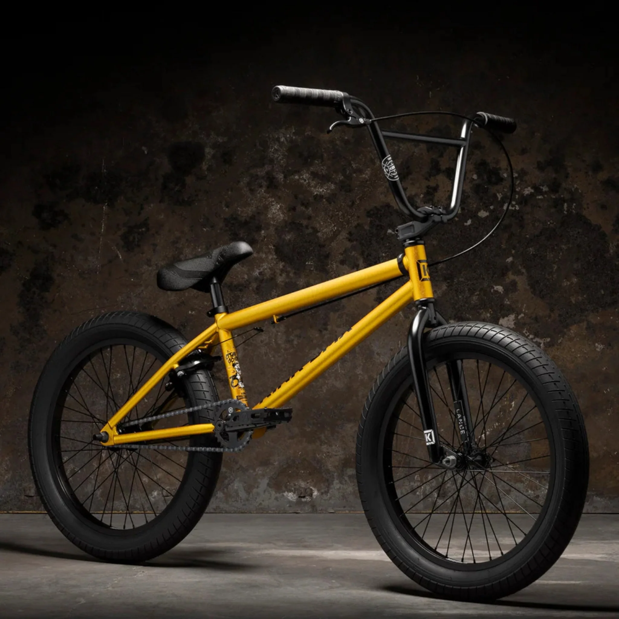 Kink Curb BMX Bike Matte Gold Leaf - Image 2