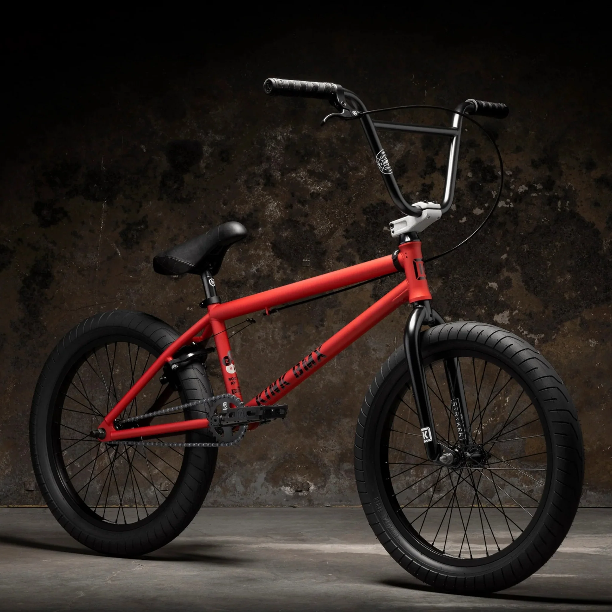 Kink Gap BMX Bike Matte Baked Red - Image 2