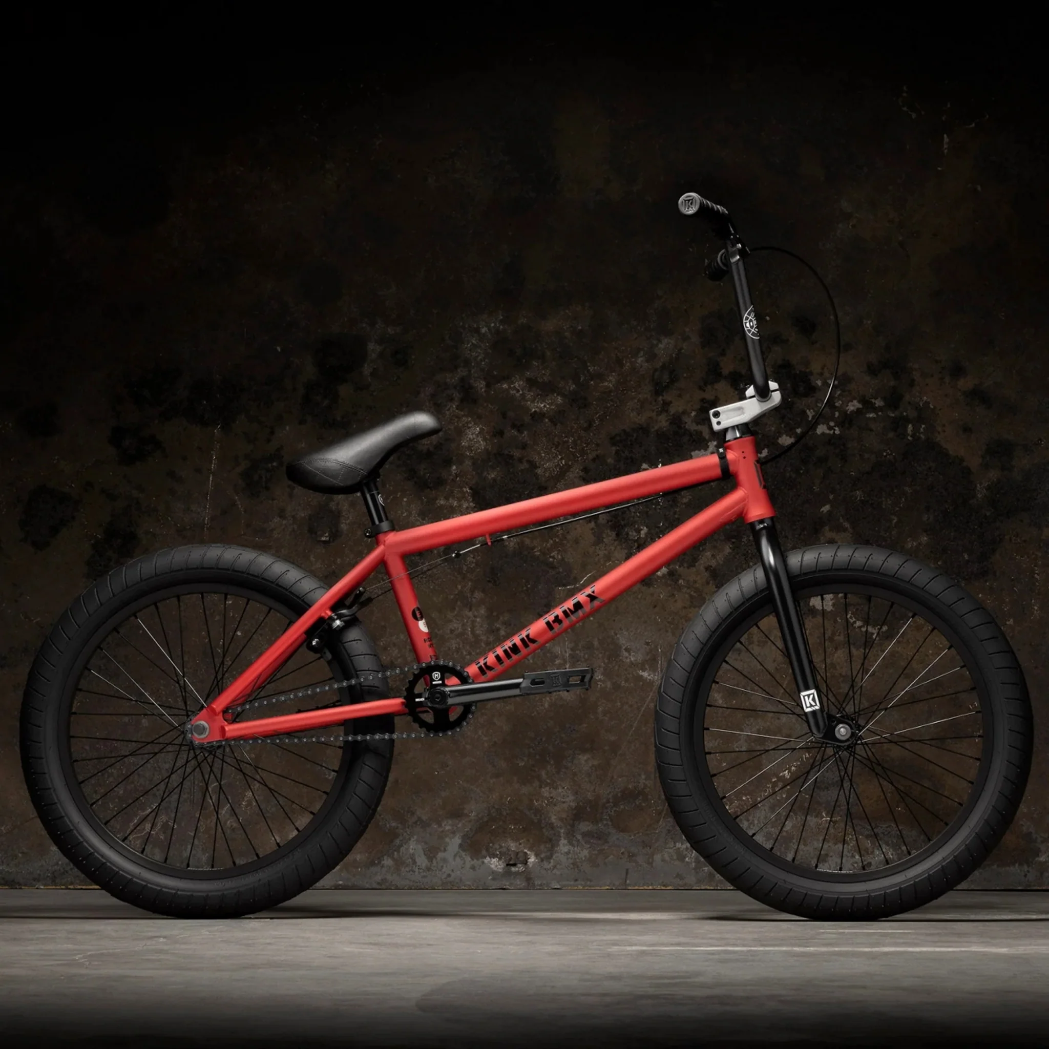 Kink Gap BMX Bike Matte Baked Red - Image 3