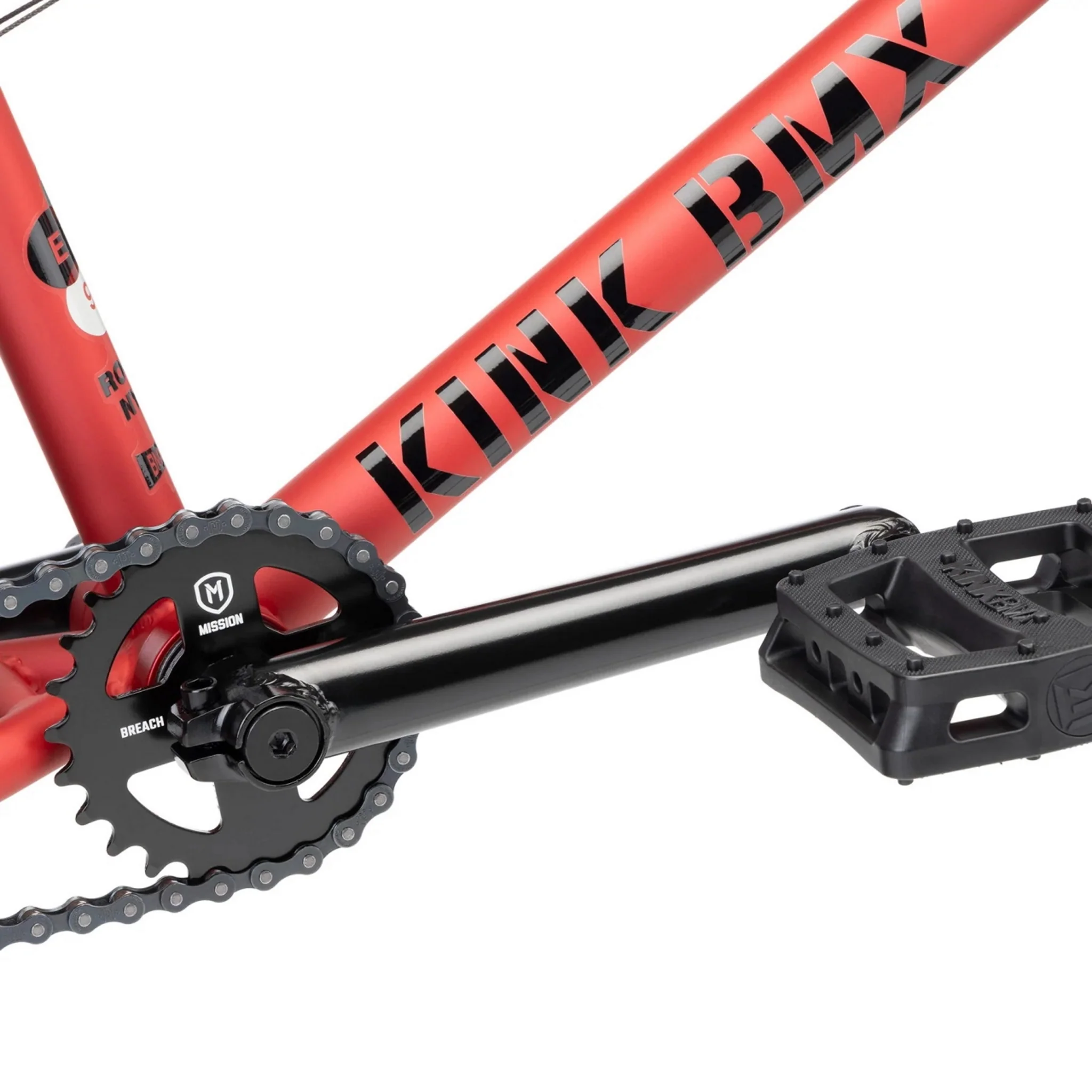 Kink Gap BMX Bike Matte Baked Red - Image 7