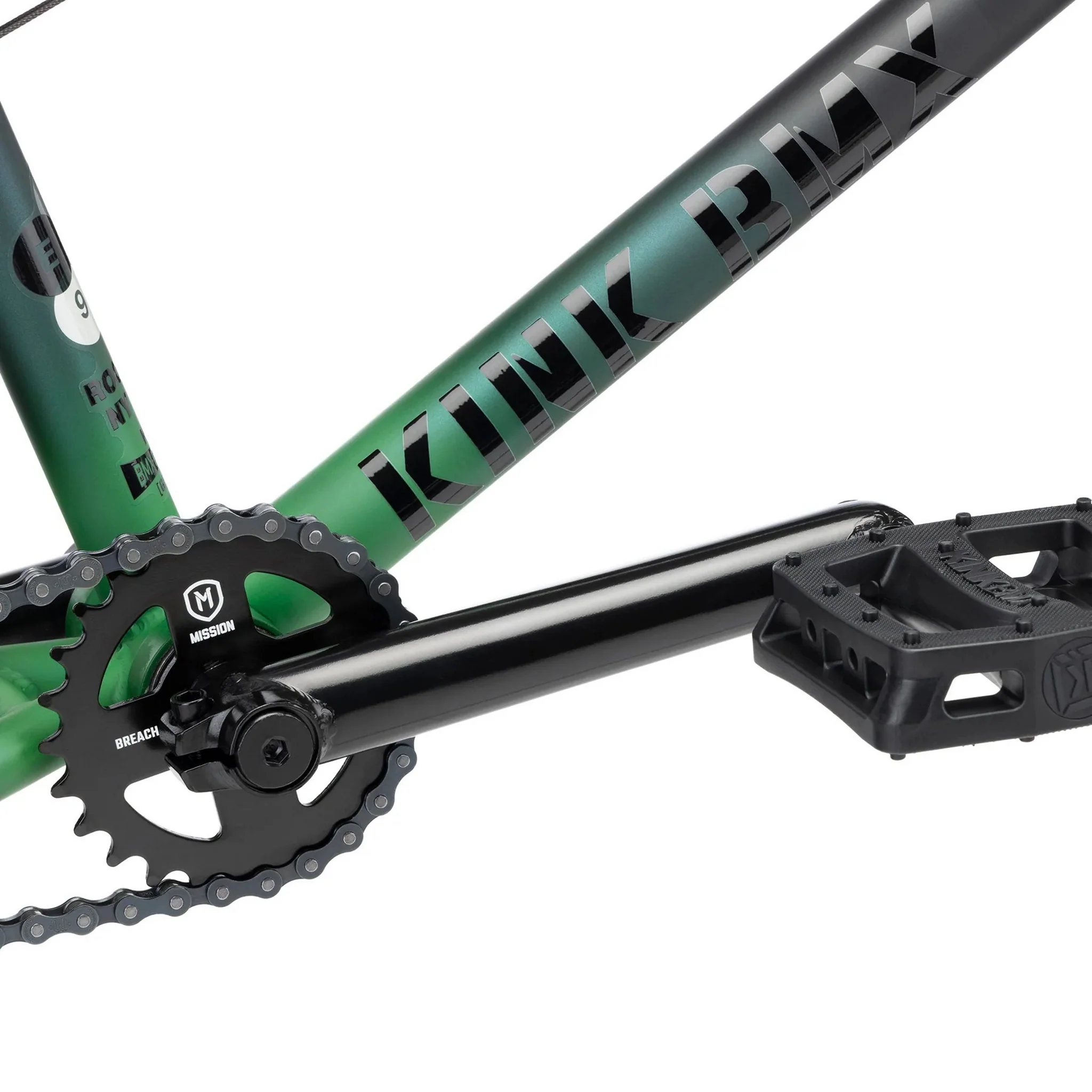 Kink Gap XL BMX Bike Matte Aurora Black - Image 7