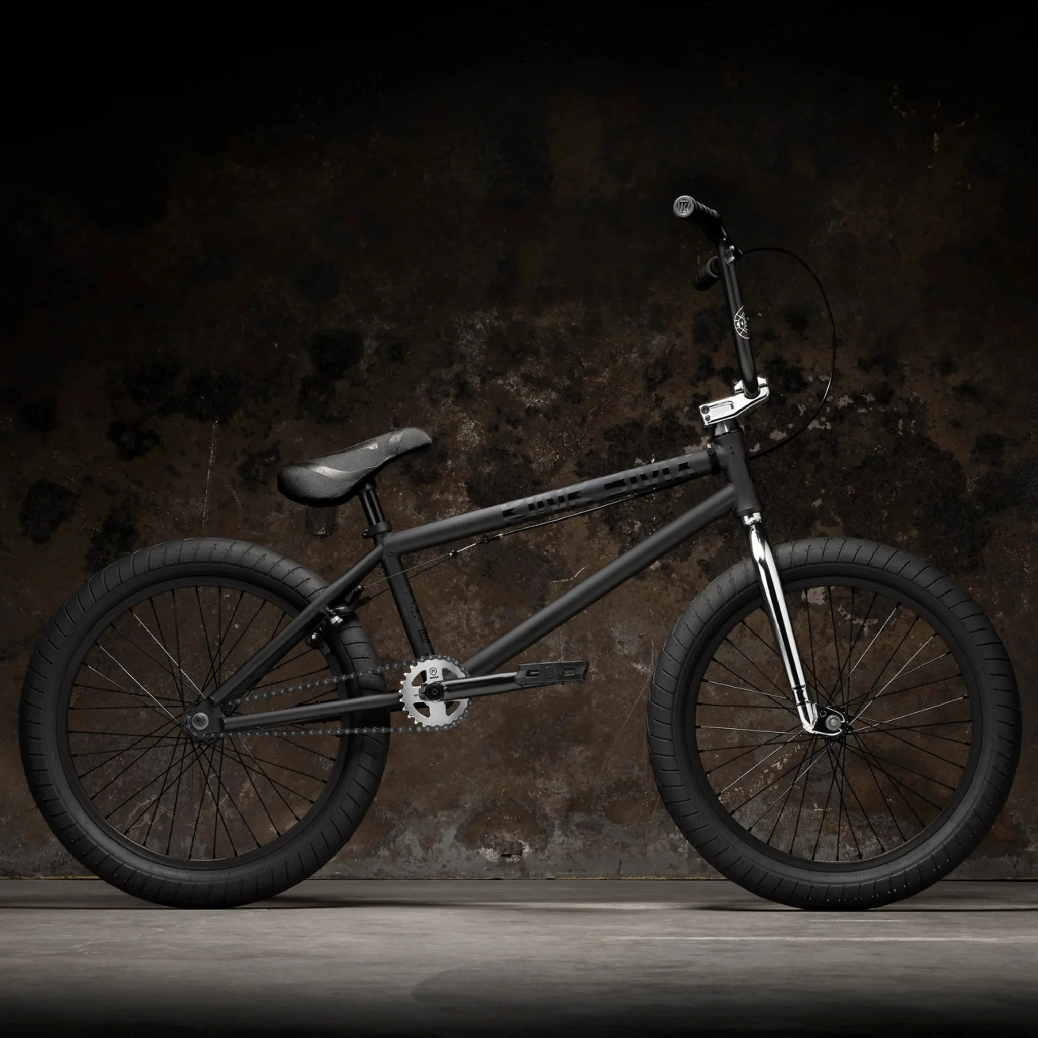 Kink Launch BMX Bike Matte Midnight Black - Image 3