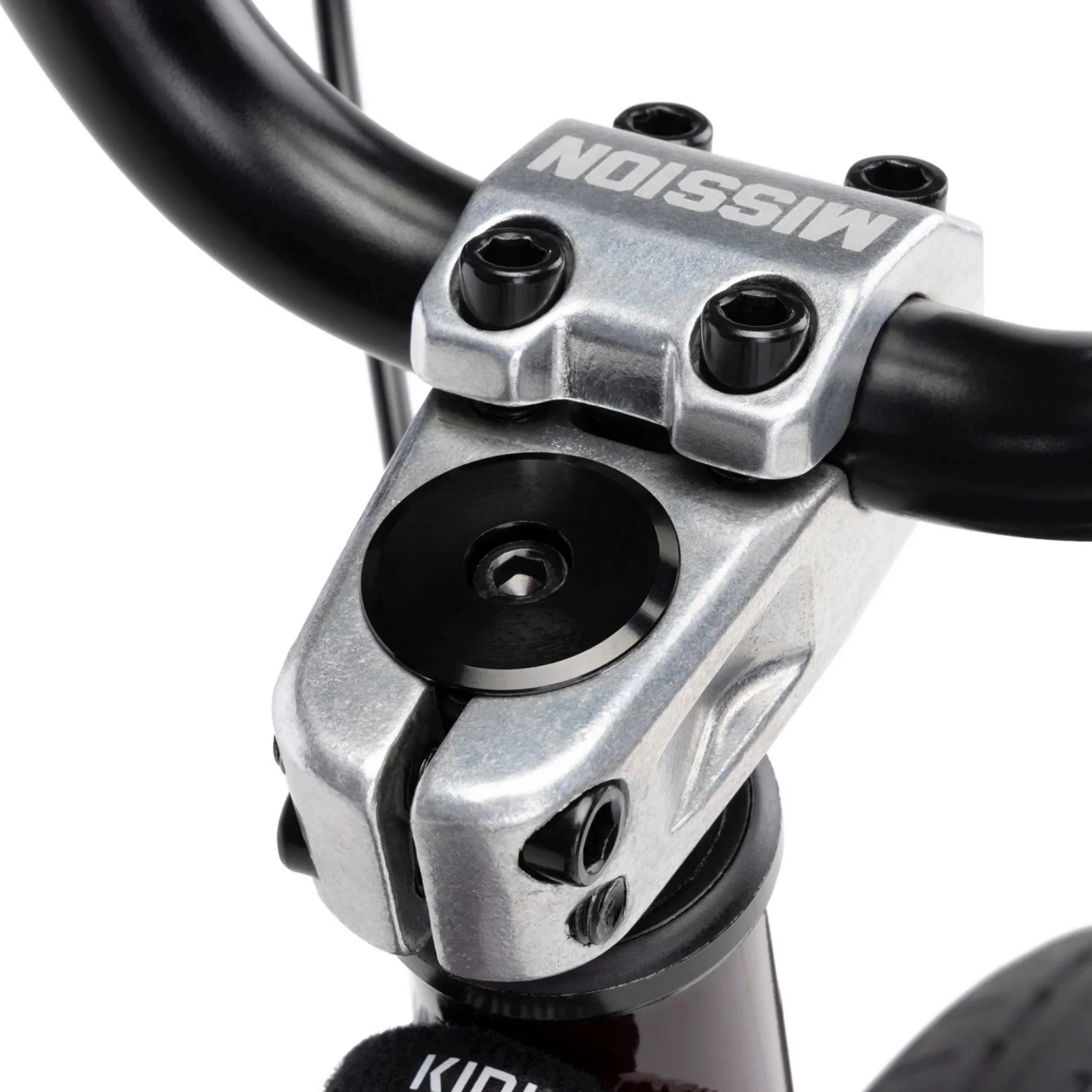 Kink Pump 14" Kids BMX Bike Gloss Digital Maroon - Image 5