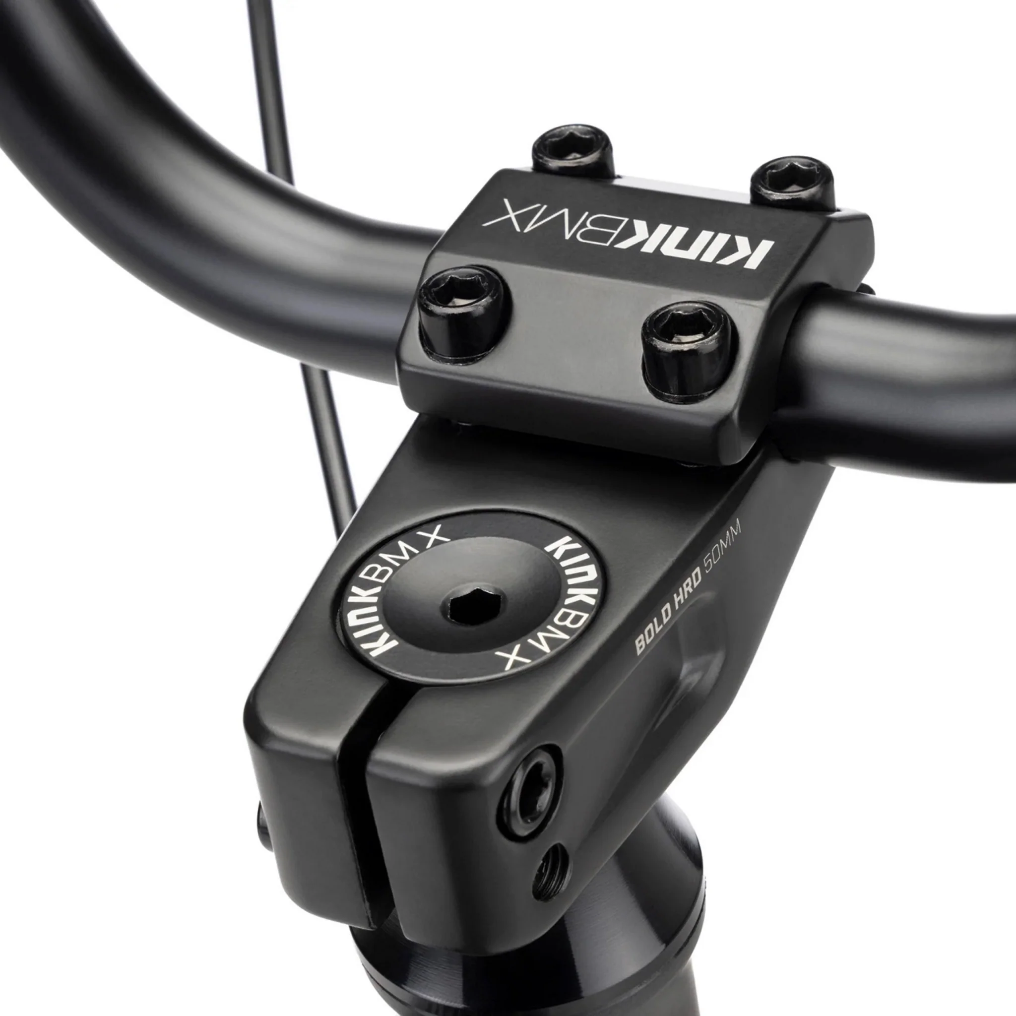 Kink Whip BMX Bike Matte Translucent Black - Image 5