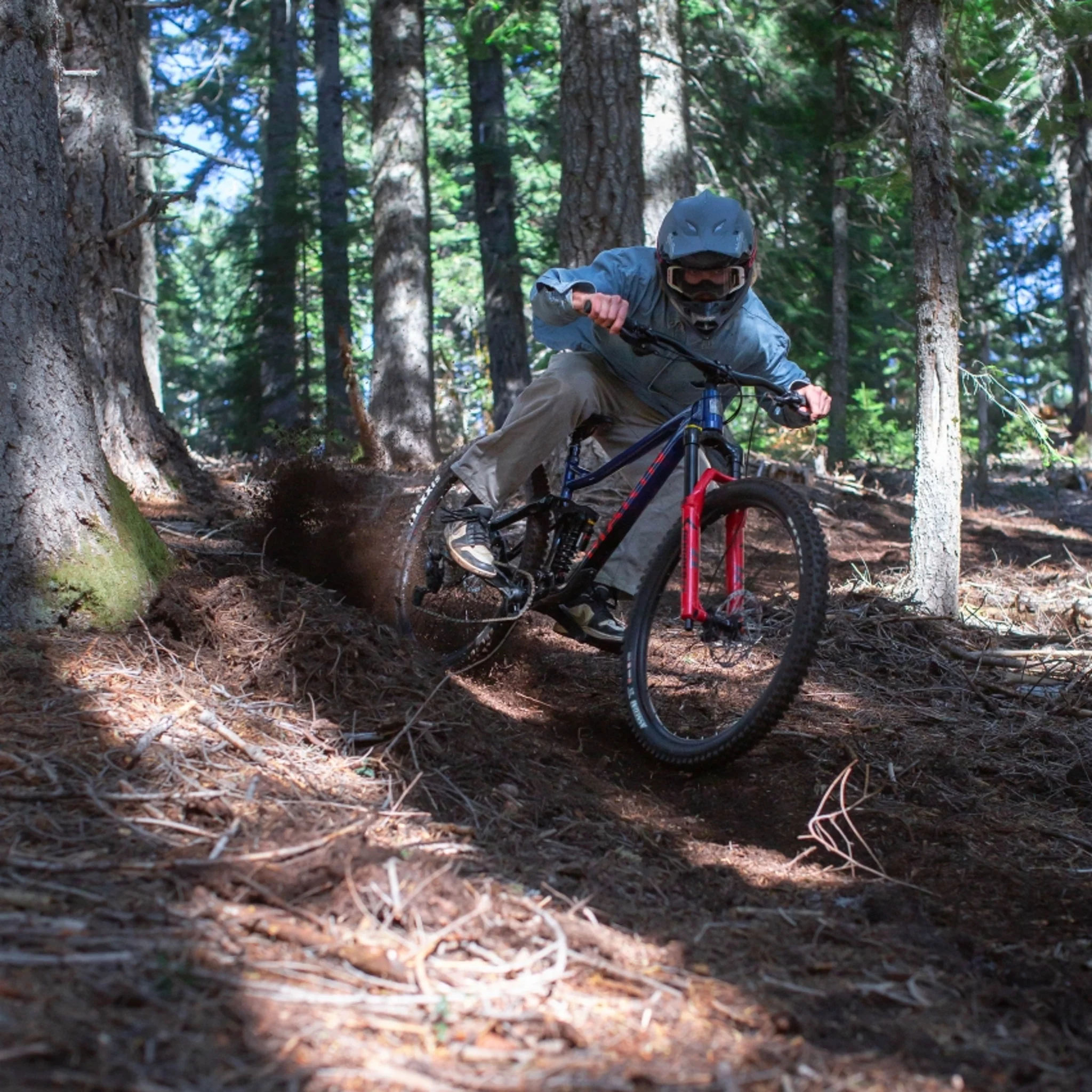 Marin Alpine Trail XR Enduro Bike Blue Black - Image 2