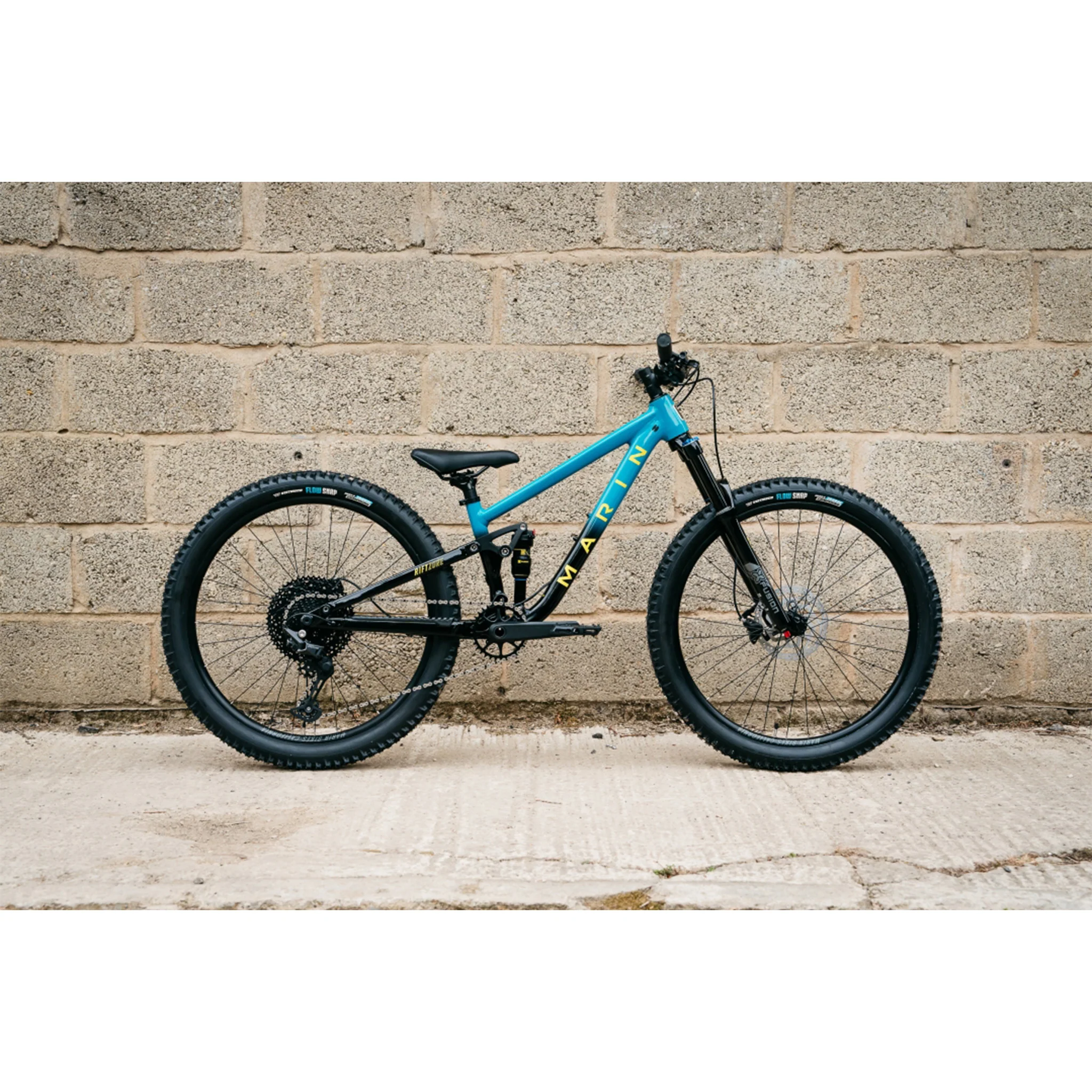 Marin Rift Zone Junior 24" Kids Mountain Bike Teal Black - Image 3