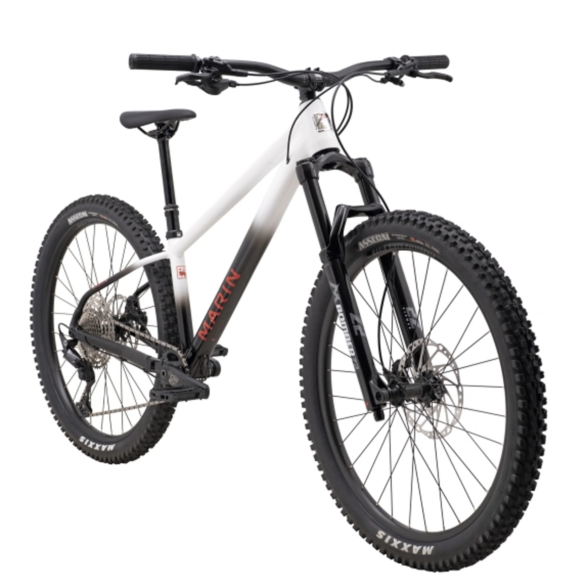Marin San Quentin 3 Trail/Dirt Jump Bike White/Black - Image 3