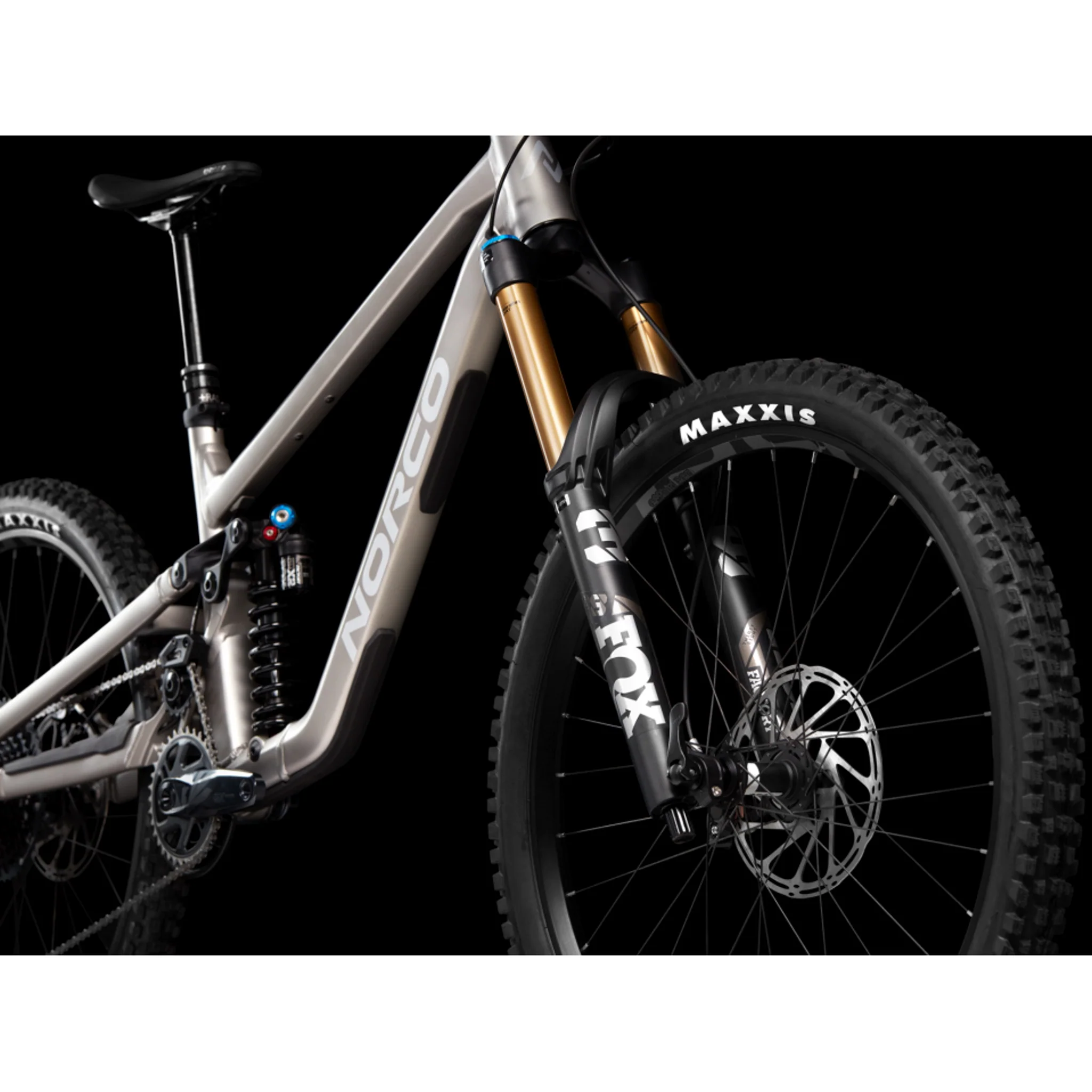 Norco Shore A1 Freeride/Enduro Bike Raw/Polished Alloy - Image 6