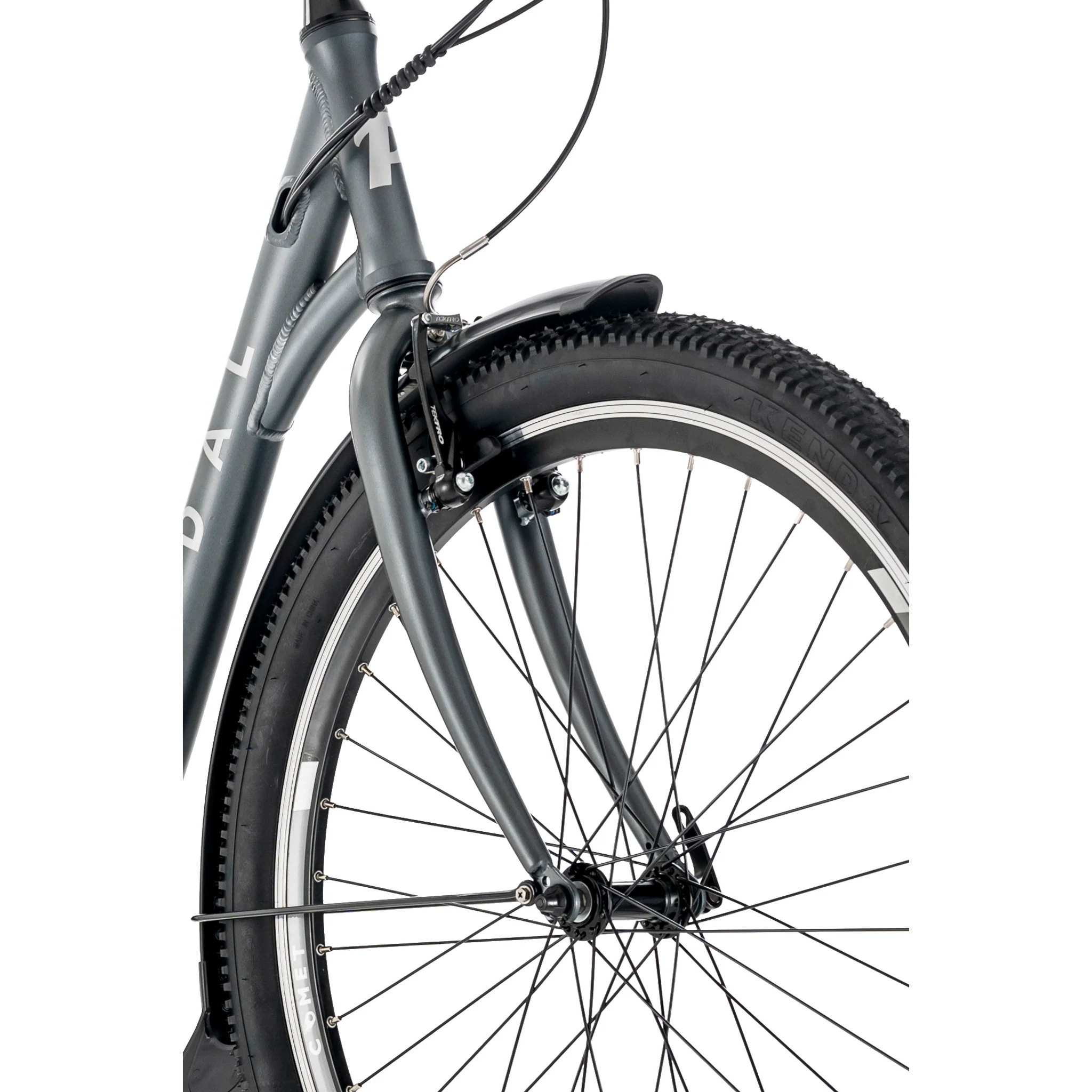 Pedal Comet Electric Cruiser Bike 374Wh battery Charcoal - Image 6