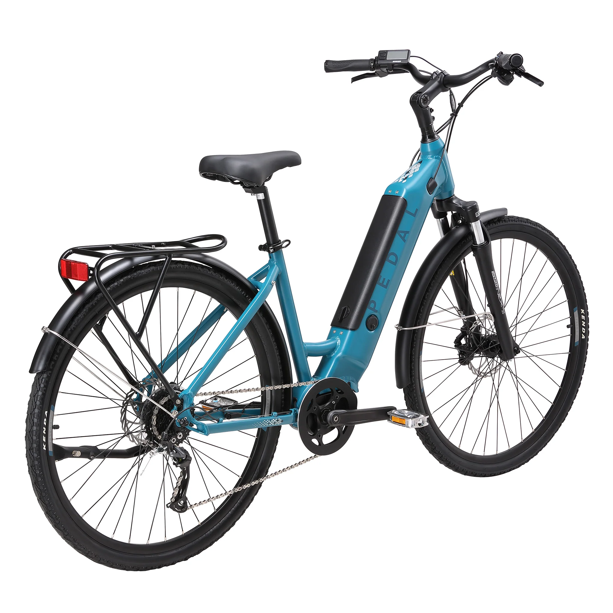 Pedal Falcon ST Electric Bike 468Wh Battery Blue - Image 3