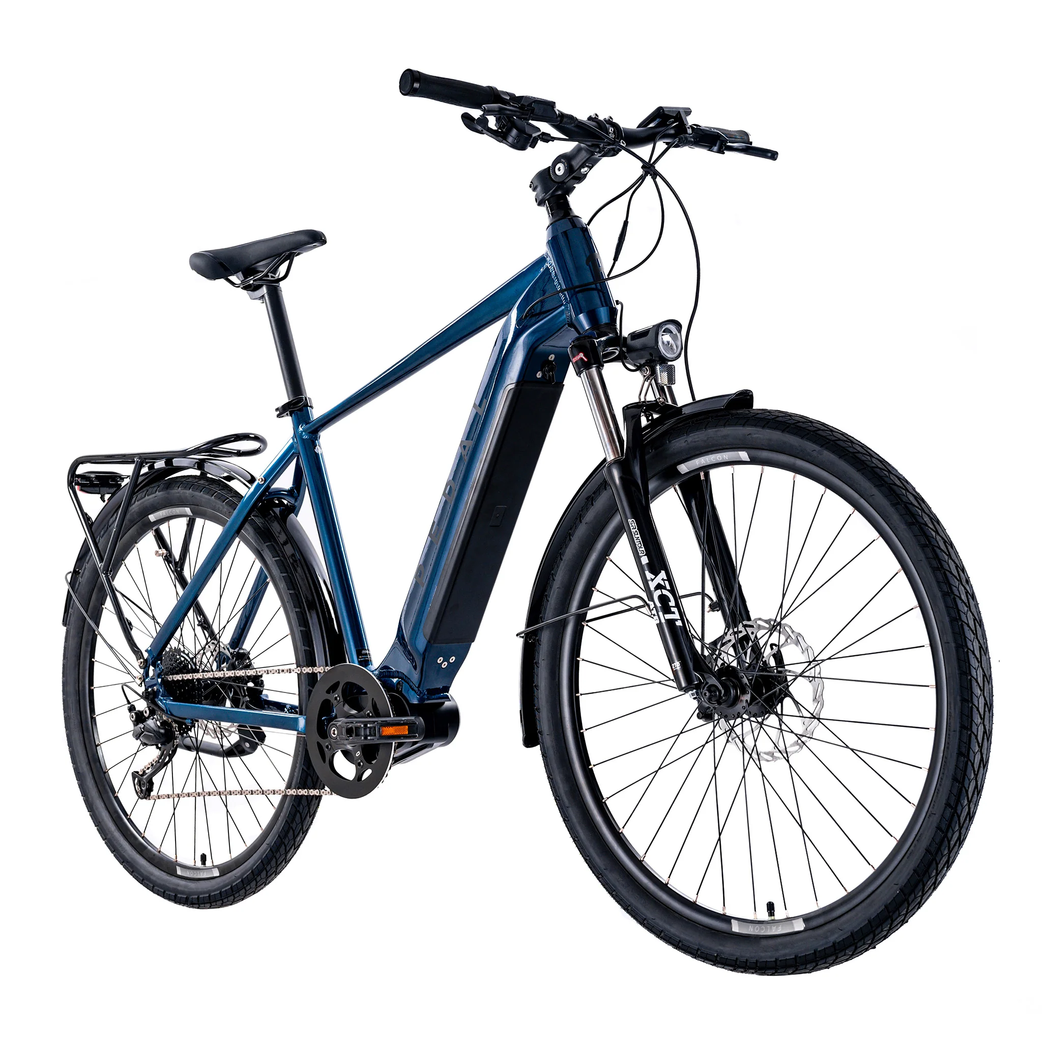 Pedal Falcon Electric Bike 468Wh Battery Blue - Image 3