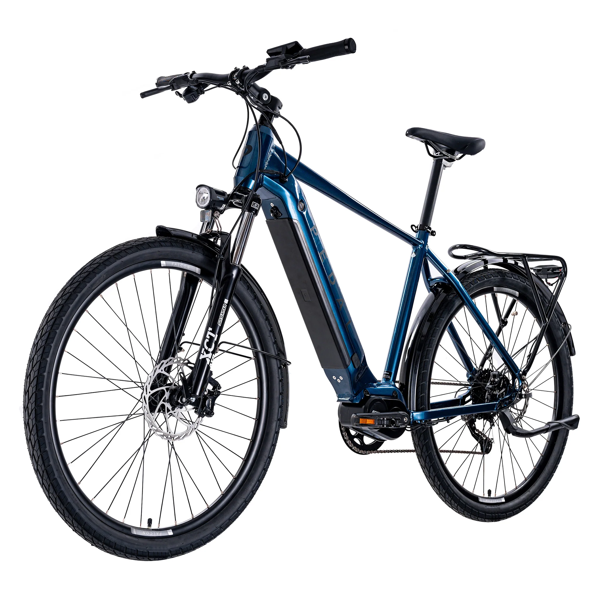 Pedal Falcon Electric Bike 468Wh Battery Blue - Image 4