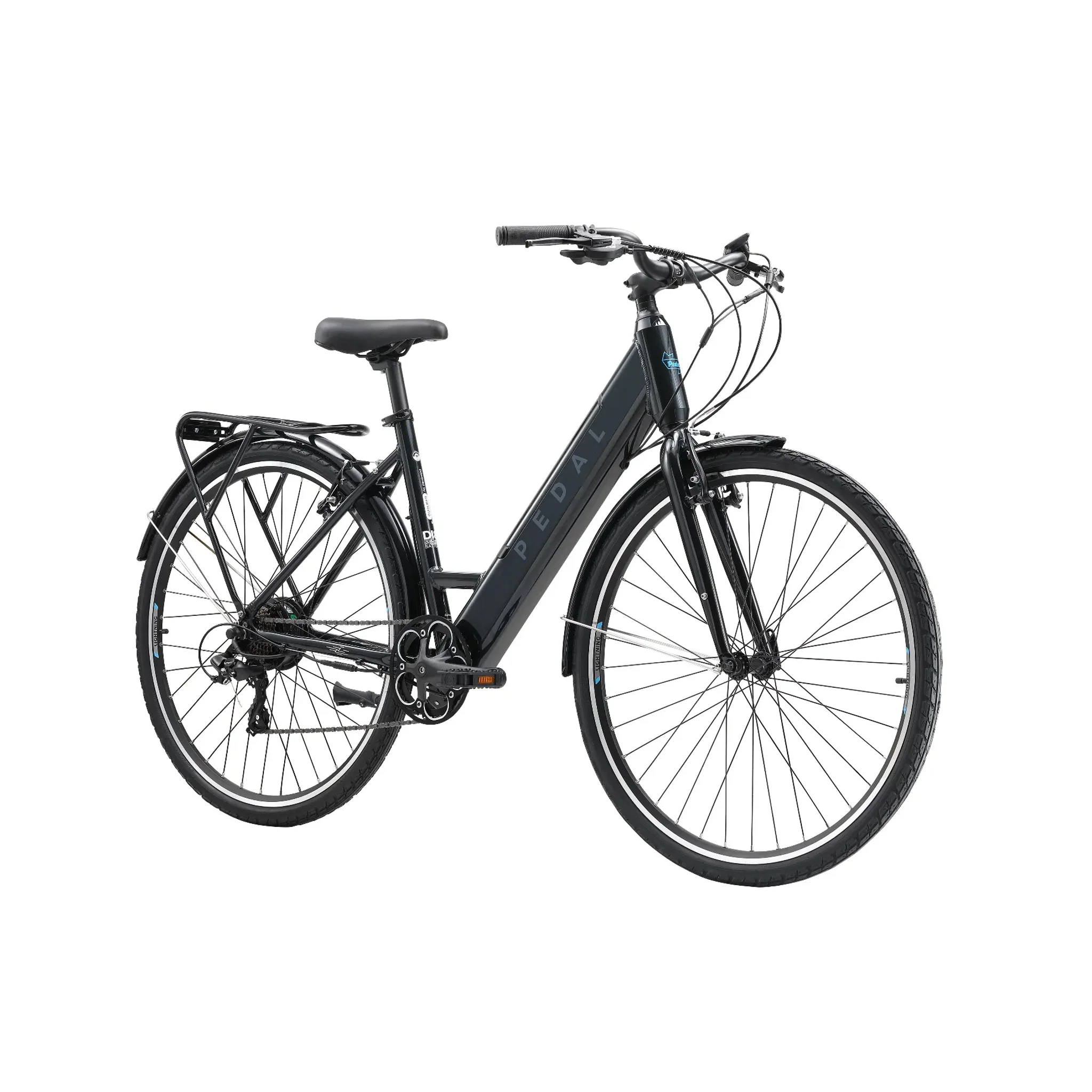 Pedal Lightning ST Electric Bike 27.5" Wheels 374Wh Battery Black - Image 2