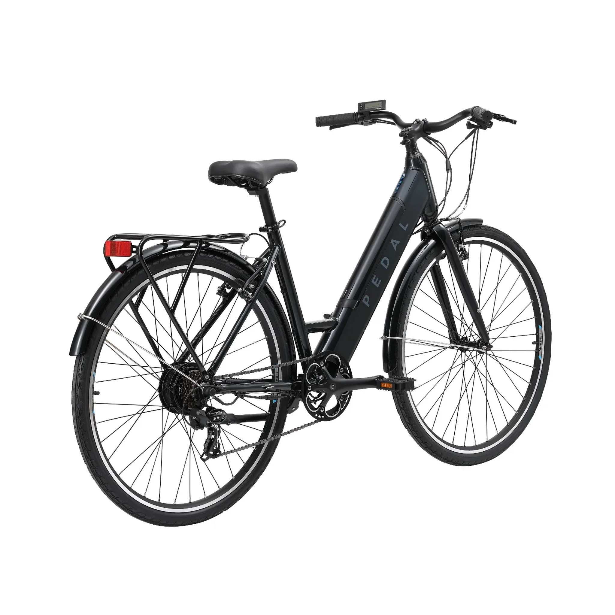 Pedal Lightning ST Electric Bike 27.5" Wheels 374Wh Battery Black - Image 3