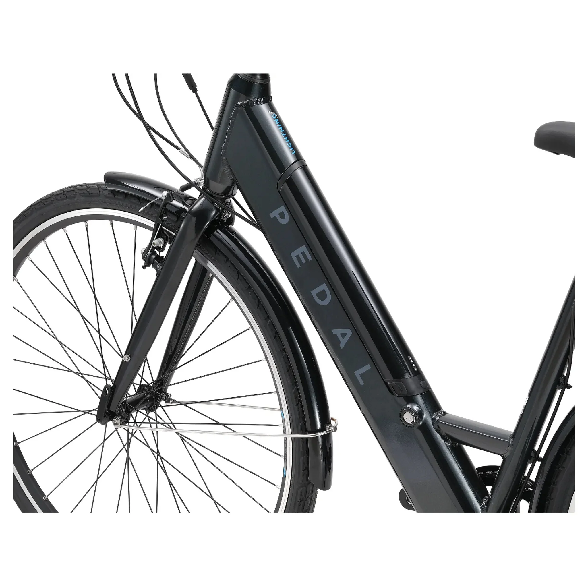 Pedal Lightning ST Electric Bike 27.5" Wheels 374Wh Battery Black - Image 4