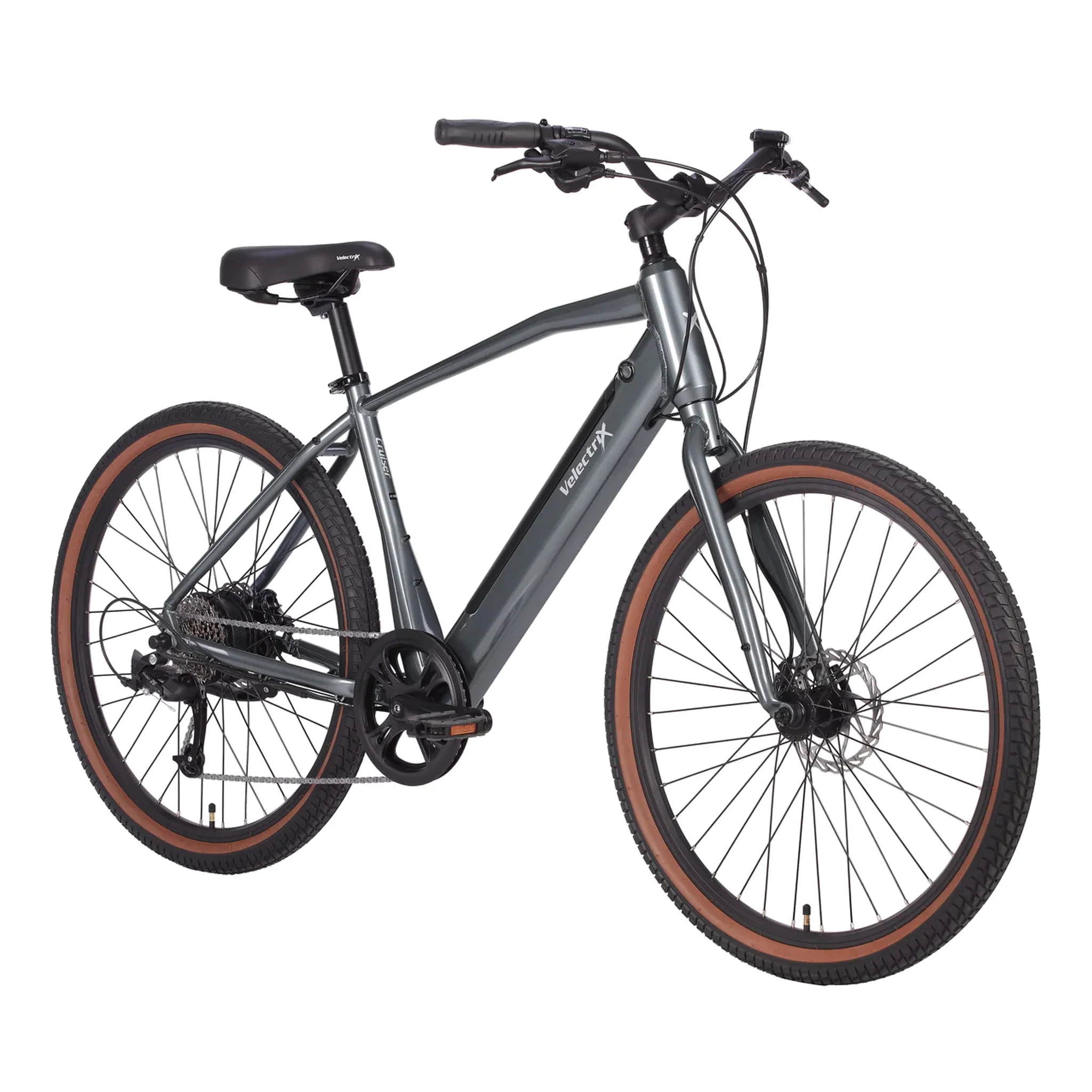 Velectrix Cruiser Electric Bike 417Wh Battery Silver - Medium - Image 2