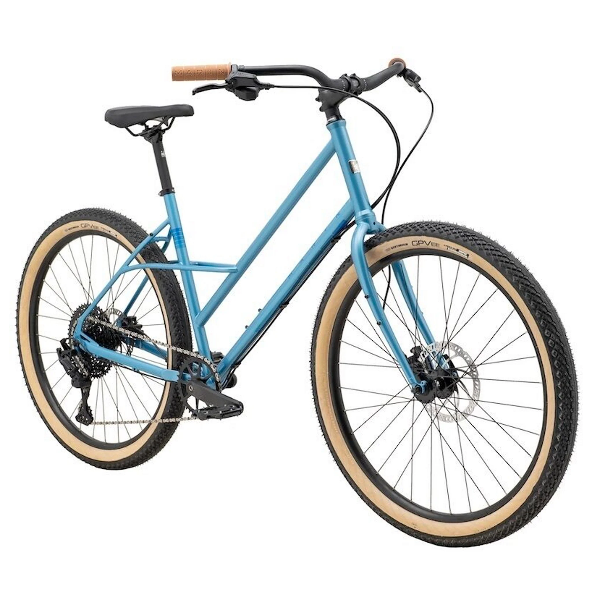 Marin Larkspur 1 Urban Hybrid Bike Blue - Image 2