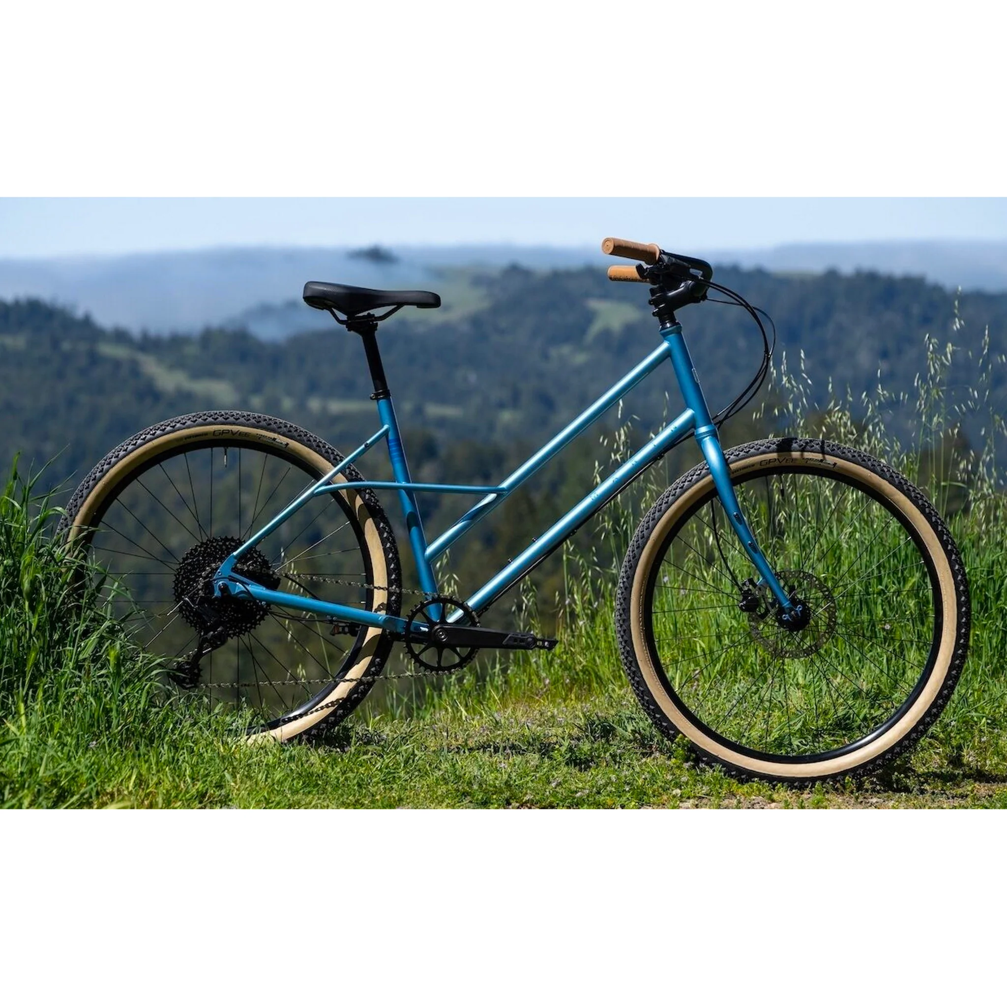 Marin Larkspur 1 Urban Hybrid Bike Blue - Image 3
