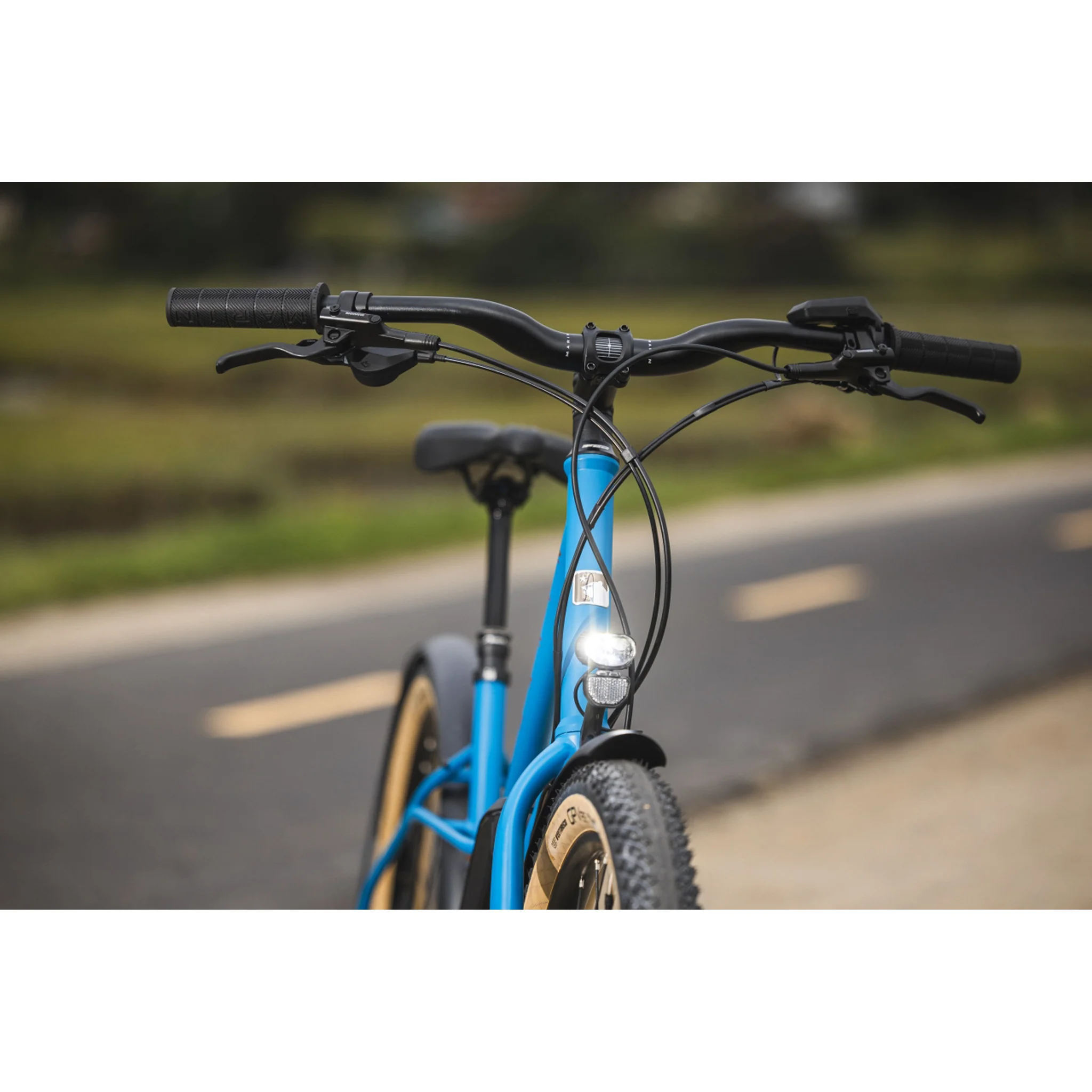Marin Larkspur E Electric Bike 545Wh Battery Blue - Image 4