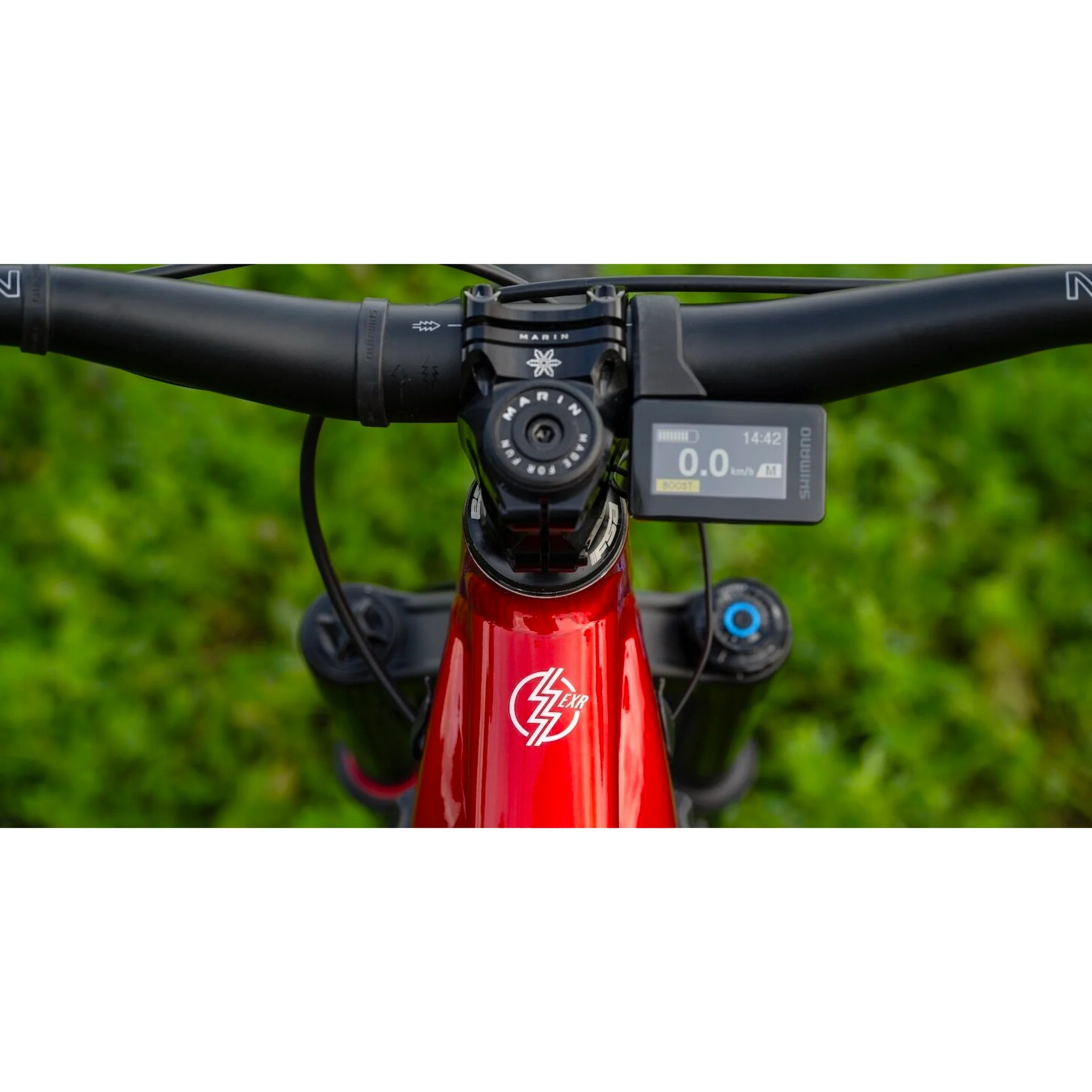 Marin Rift Zone E XR Electric Trail Bike 29” Wheels Red/Grey - Image 5