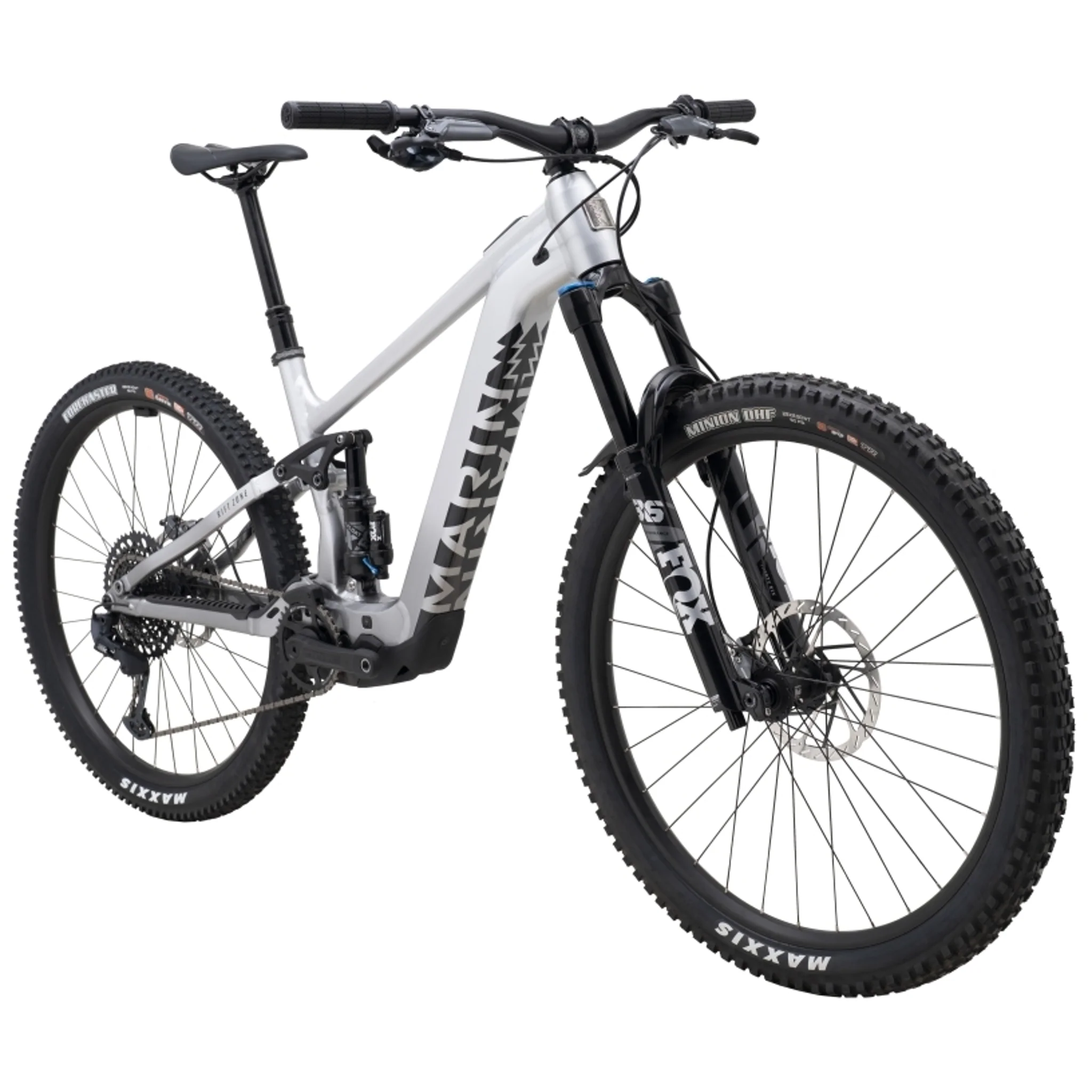 Marin Rift Zone EL 2 Electric Trail Bike 400Wh Battery Silver/Charcoal Fade - Image 2