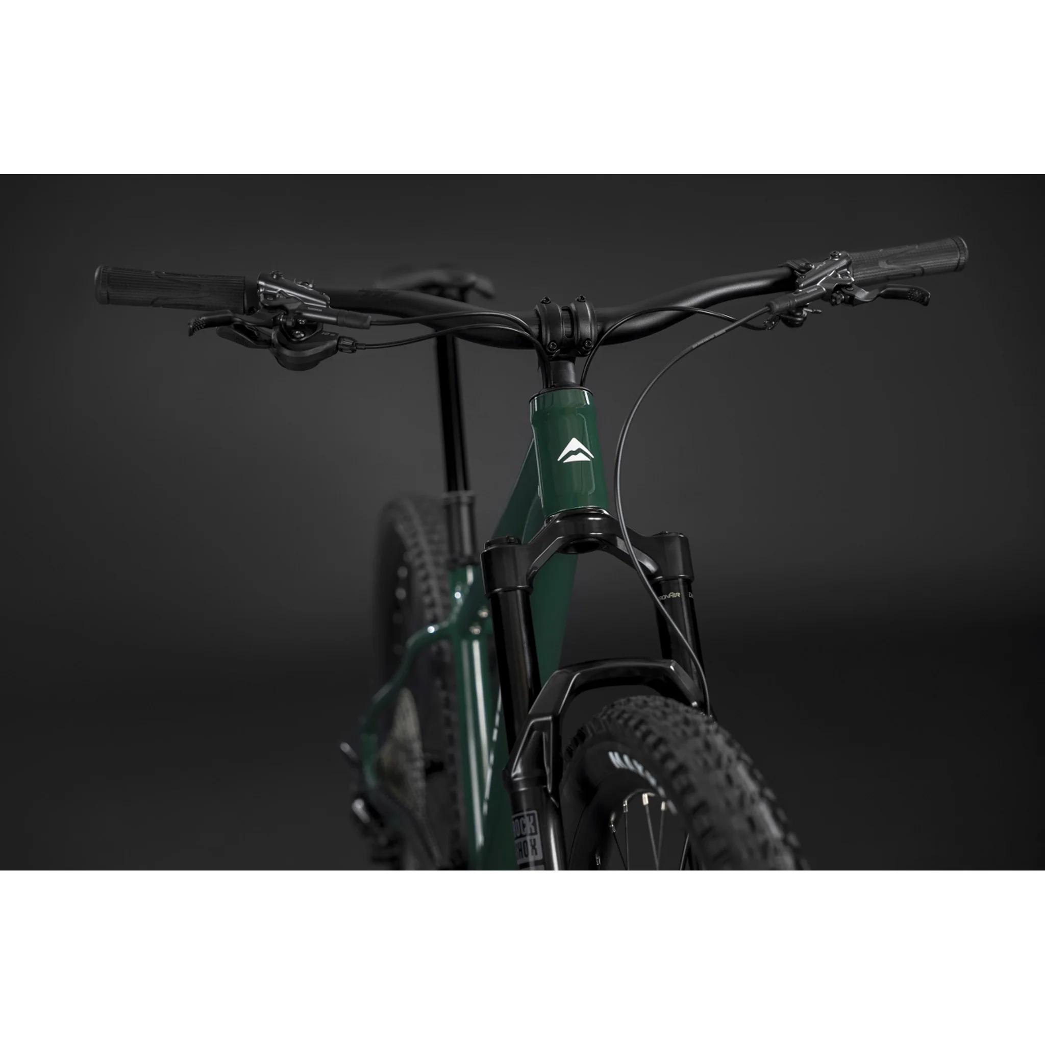 Merida Big.Trail 600 Hardtail Trail Bike Deep Forest Green/White - Image 10