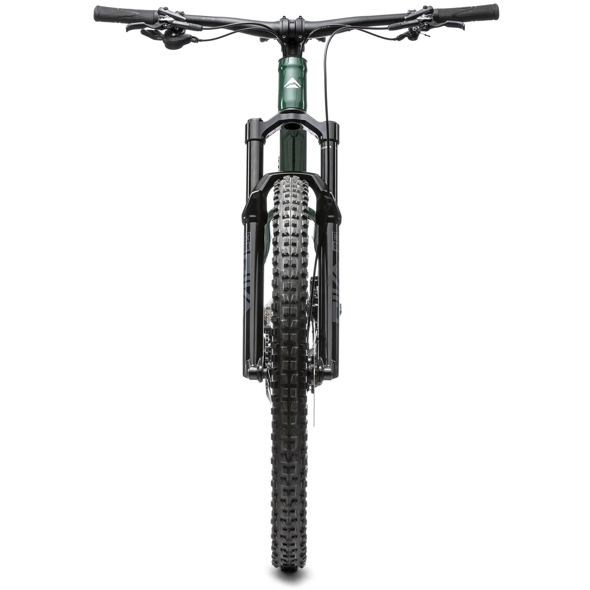 Merida Big.Trail 600 Hardtail Trail Bike Deep Forest Green/White - Image 3