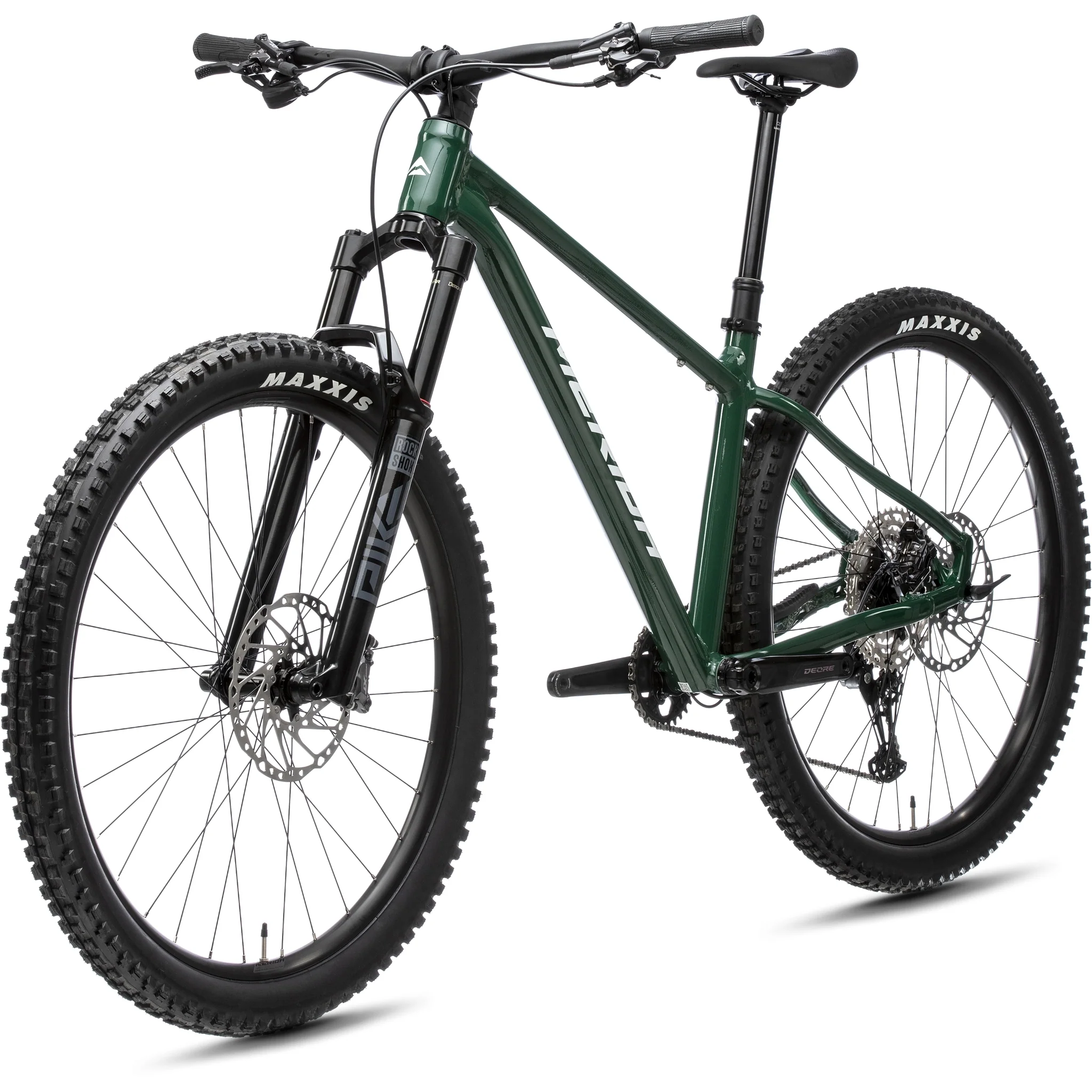 Merida Big.Trail 600 Hardtail Trail Bike Deep Forest Green/White - Image 4