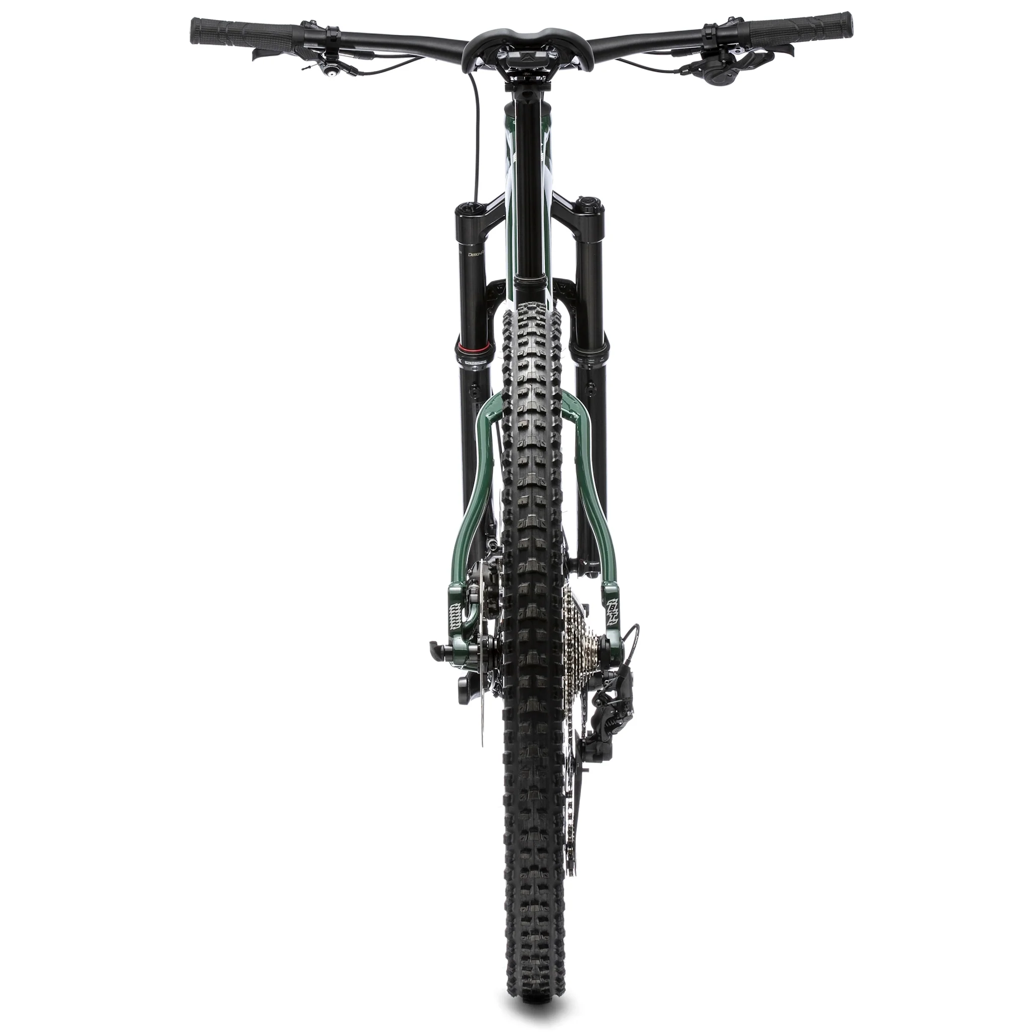 Merida Big.Trail 600 Hardtail Trail Bike Deep Forest Green/White - Image 7