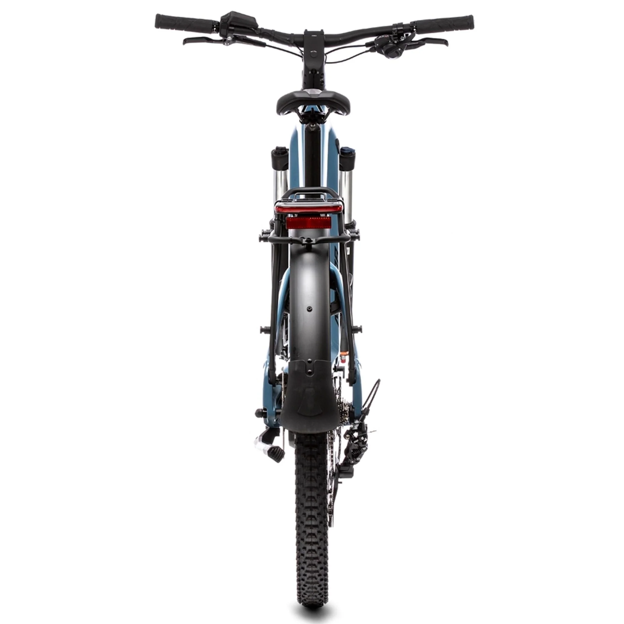 Merida eFloat CC 400 EQ Electric Hybrid Bike 600Wh Battery Silk Dove Blue - Image 7