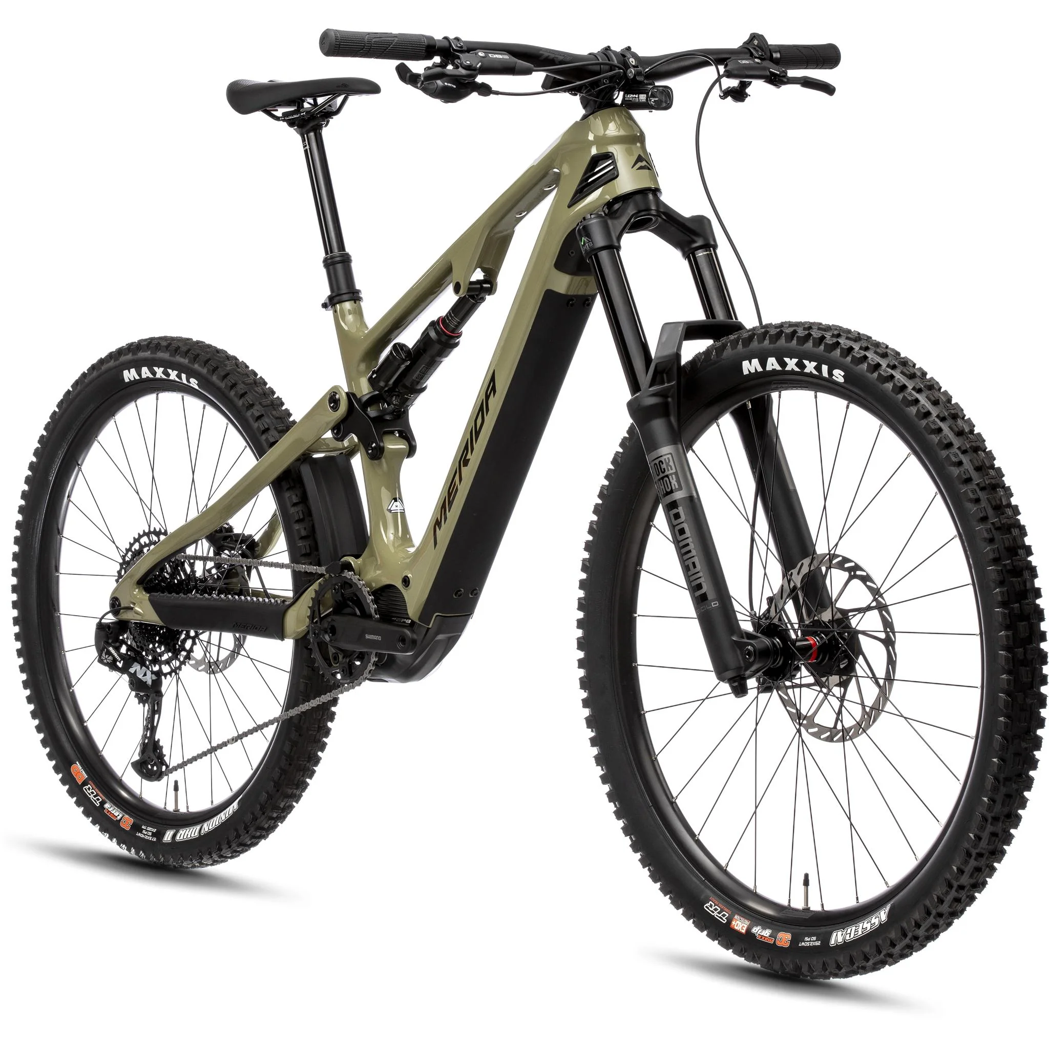 Merida eOne-Sixty 6000 Electric Enduro Bike 600Wh Battery Low Key Green/Black - Image 2