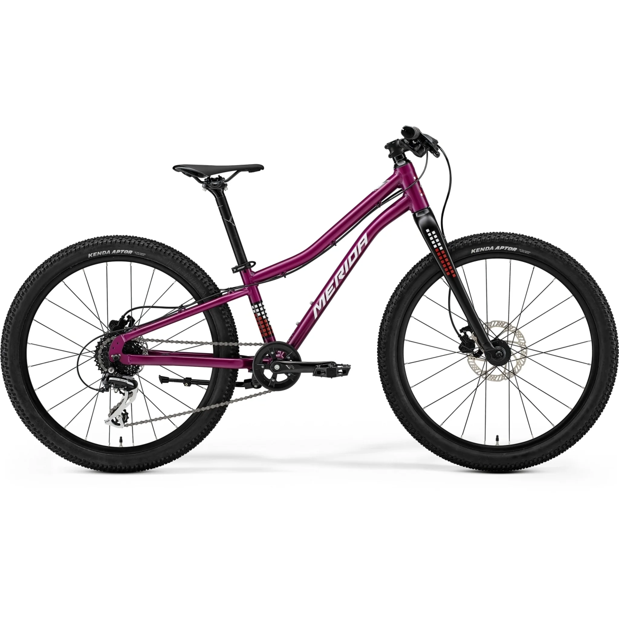Merida Matts J24 Plus - 24" Rigid Fork Kids Bike Silk Purple