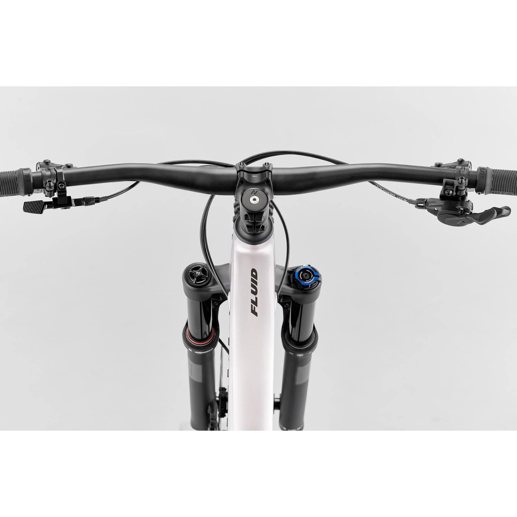 Norco Fluid FS A2 Trail Bike Silver - Image 2