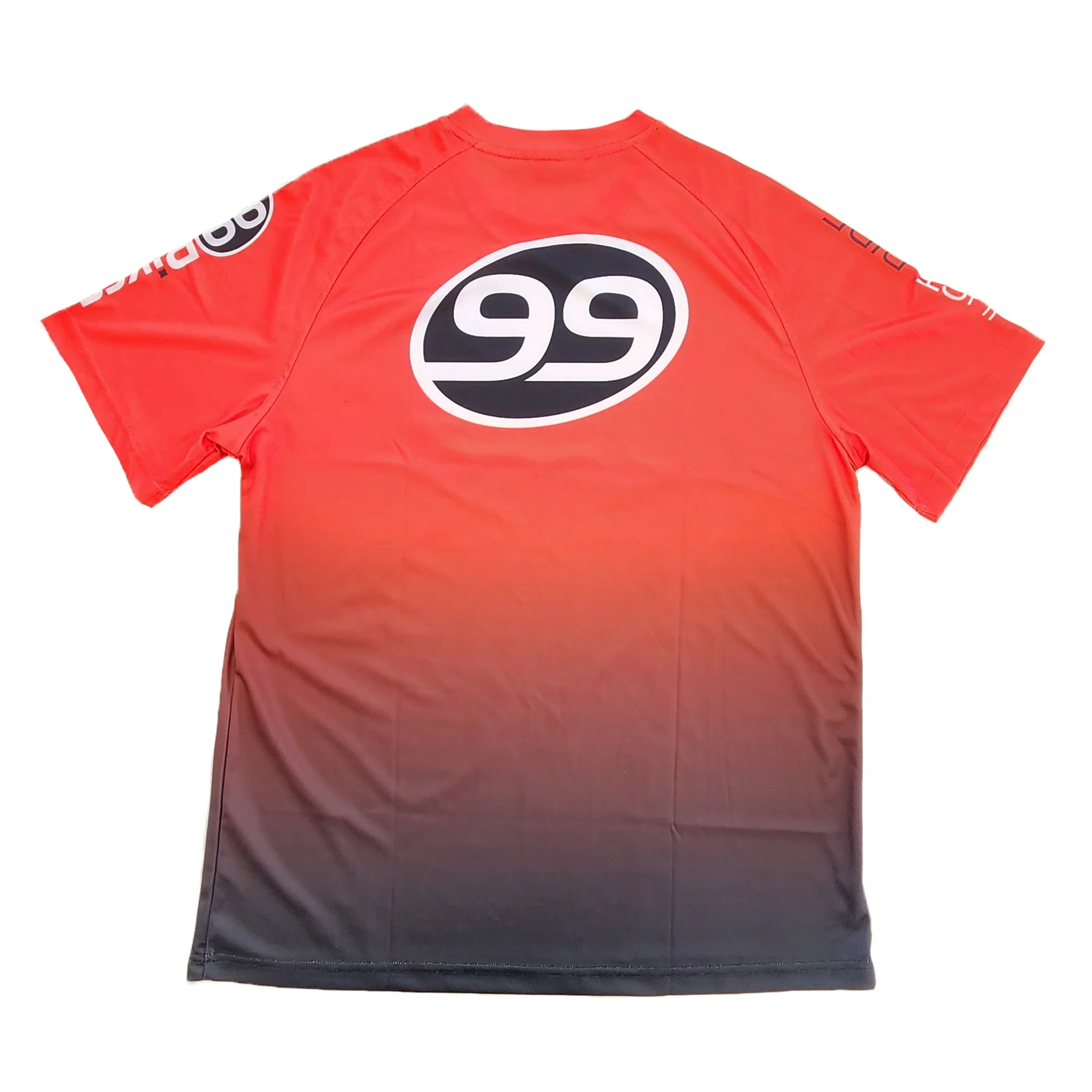 99 Bikes Team MTB Jersey Short Sleeve Red/Black - Image 3