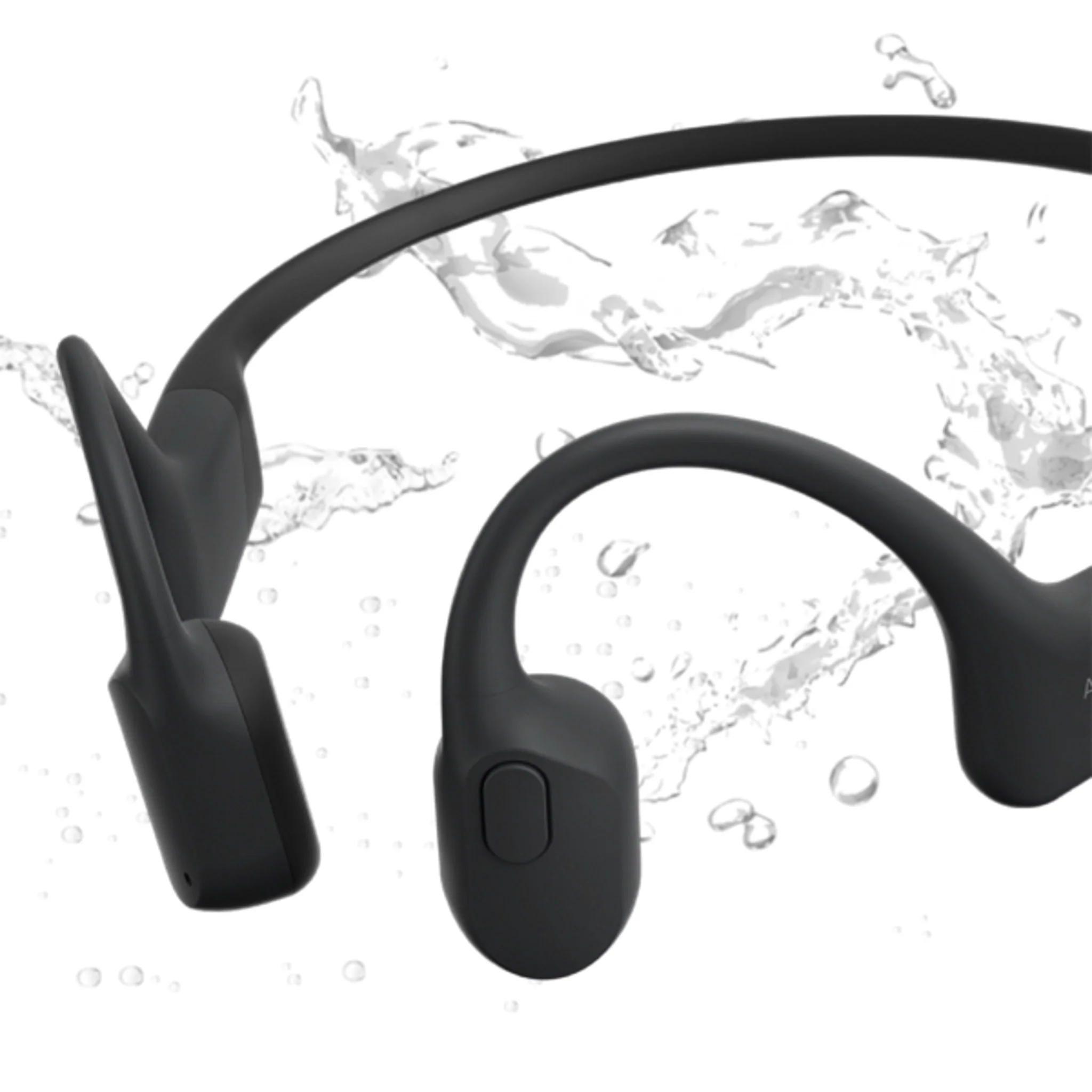 Aftershokz AEROPEX Endurance Wireless Bluetooth Headphones Lunar Grey - Image 3