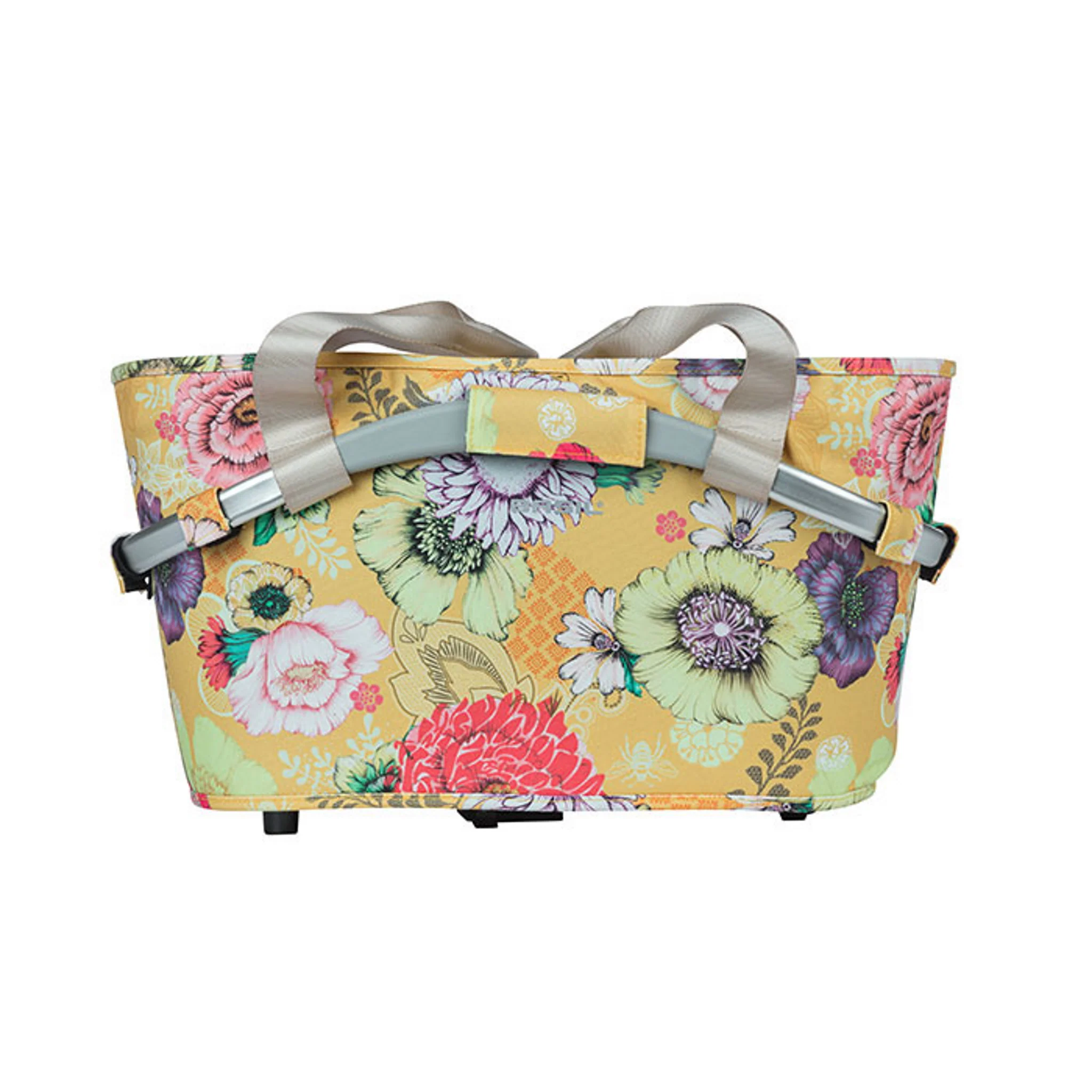 Basil Bloom Field Carry All Rear Basket MIK Honey Yellow - Image 2